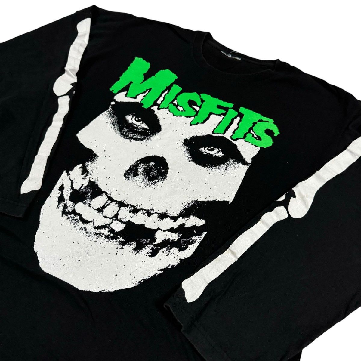 Band Tees × Misfits × Vintage Vintage Misfits Punk Rock Band Big Skull Logo Album Tee Size US XL / EU 56 / 4 - 3 Thumbnail