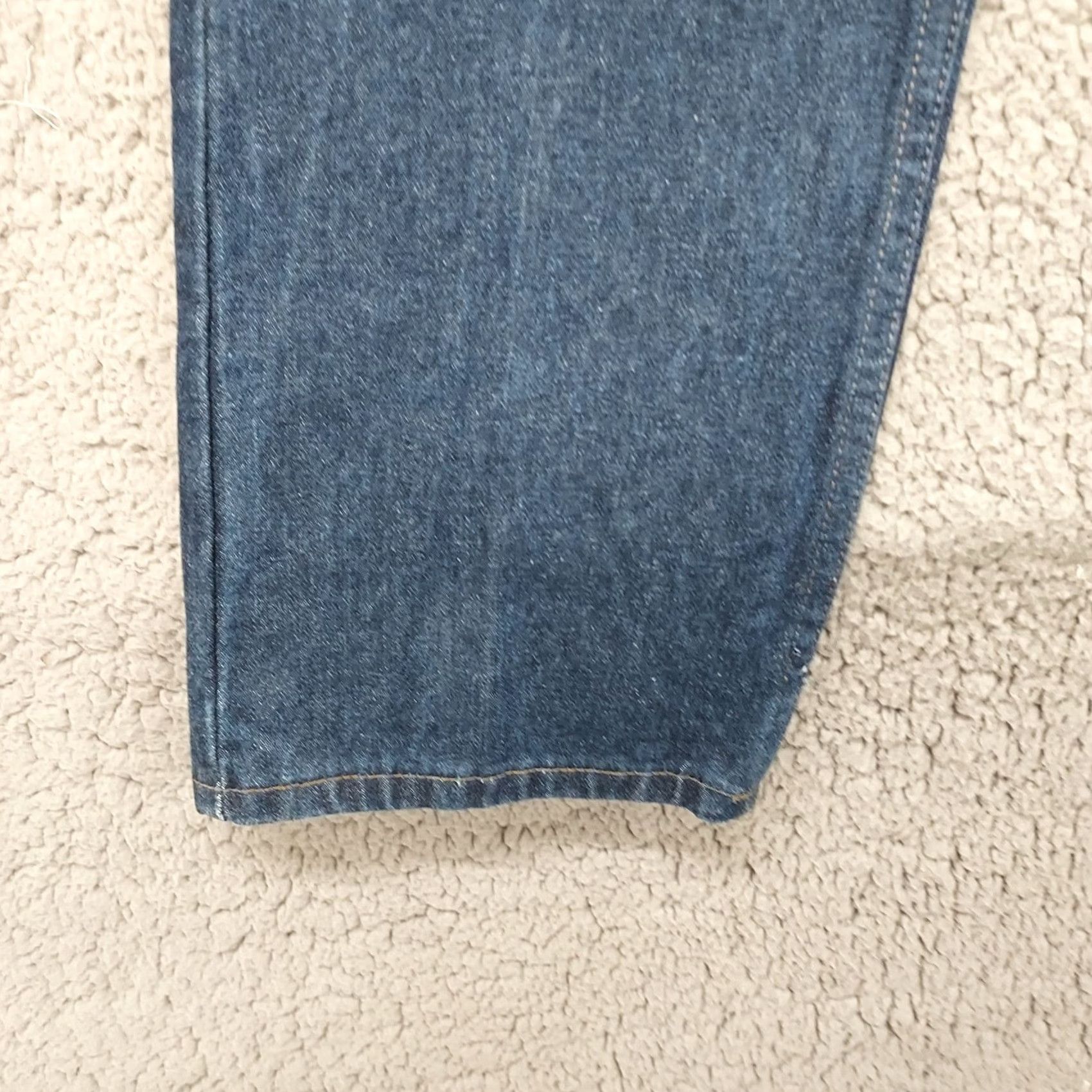 Vintage Posted Relaxed Vintage Blue Jeans 32x34 Mom High Waisted Cowgirl Western Womens Jeans Size 24" / US 00 / IT 34 - 5 Thumbnail
