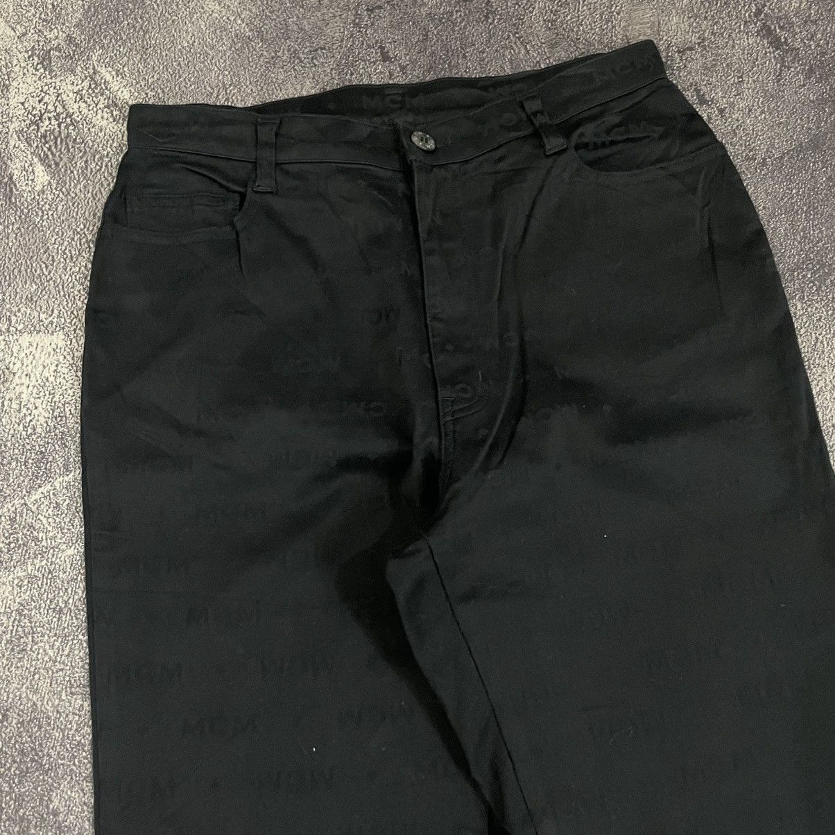 If Six Was Nine × MCM × Vintage Mcm monogram flared pants Size US 30 / EU 46 - 3 Thumbnail