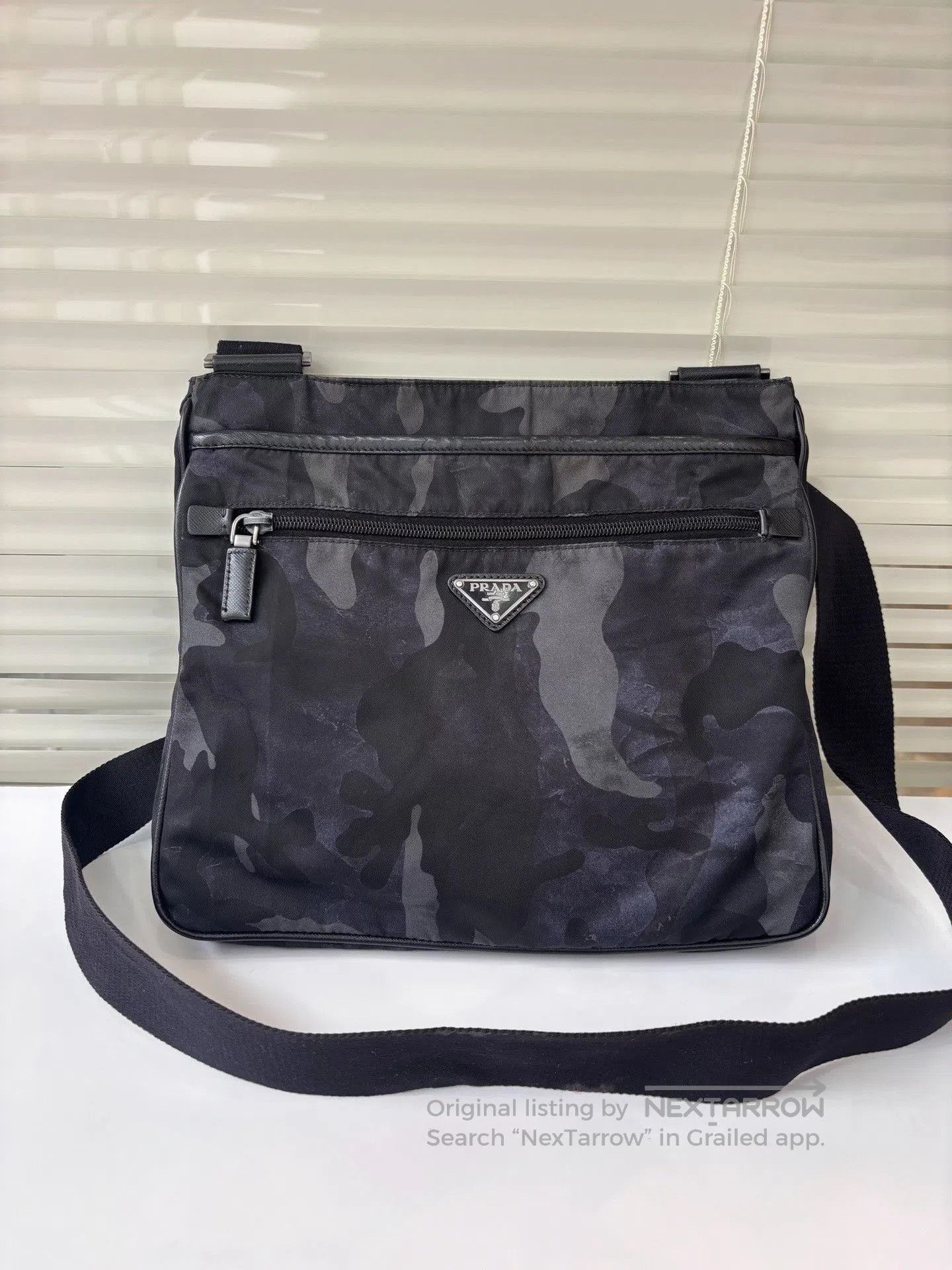 Prada Prada Men's Camouflage Crossbody Bag. Size ONE SIZE - 1 Thumbnail