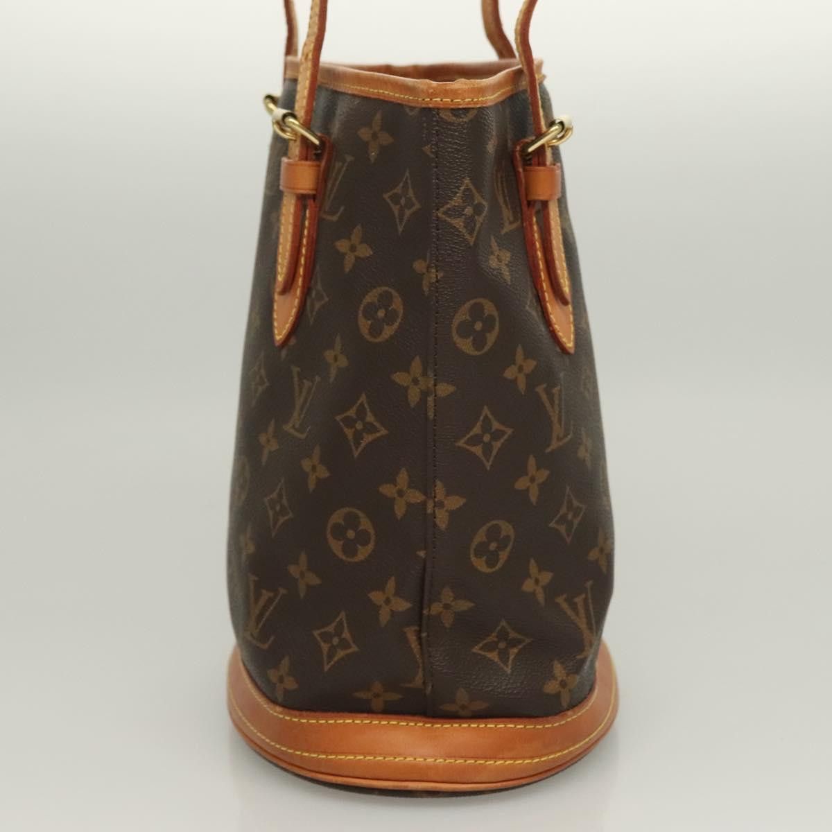 Louis Vuitton LOUIS VUITTON Monogram Bucket PM Shoulder Bag M42238 Size ONE SIZE - 4 Thumbnail