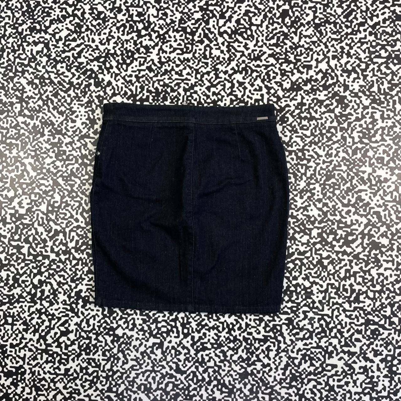 Diesel Vintage Y2K Diesel Japanese Jeans Midi Skirt Casual Style Size 29" - 7 Thumbnail