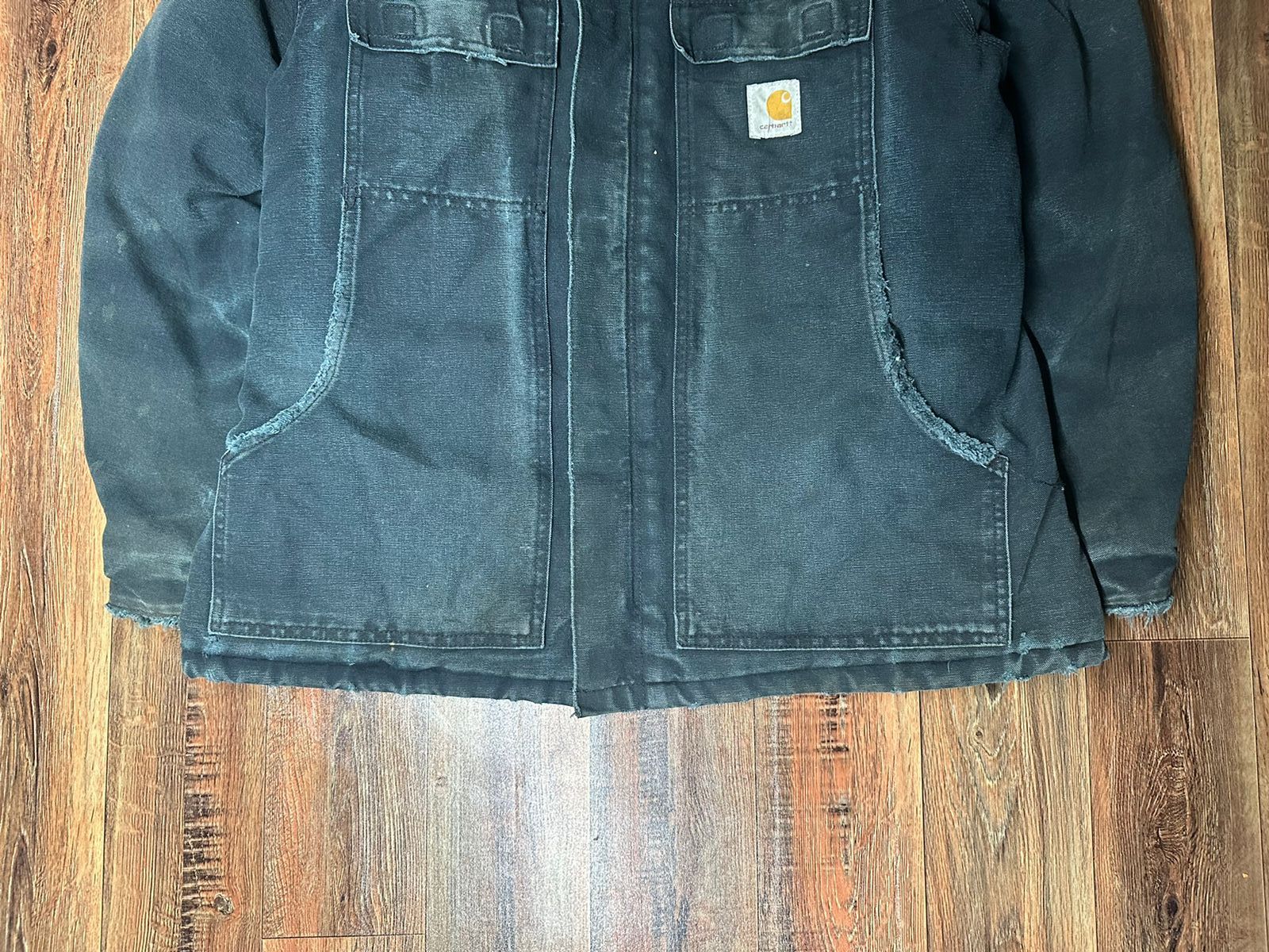 Carhartt × Vintage Vintage 1990s Carhartt Duck Jacket - Carhartt Jacket Size US XL / EU 56 / 4 - 5 Thumbnail