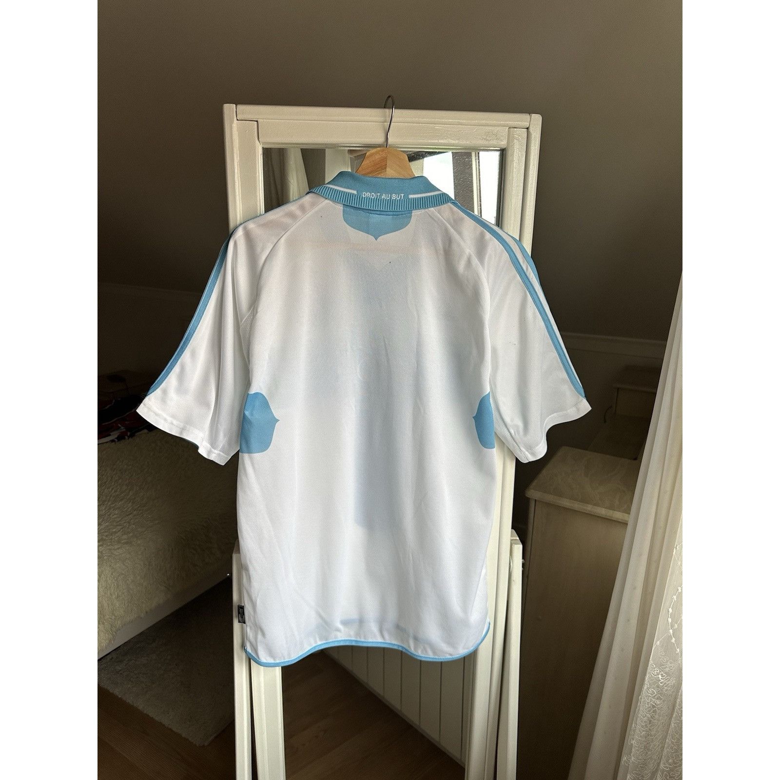 Adidas Football shirt soccer FC Olympique Marseille Home 2000/2001 Size US S / EU 44-46 / 1 - 11 Thumbnail