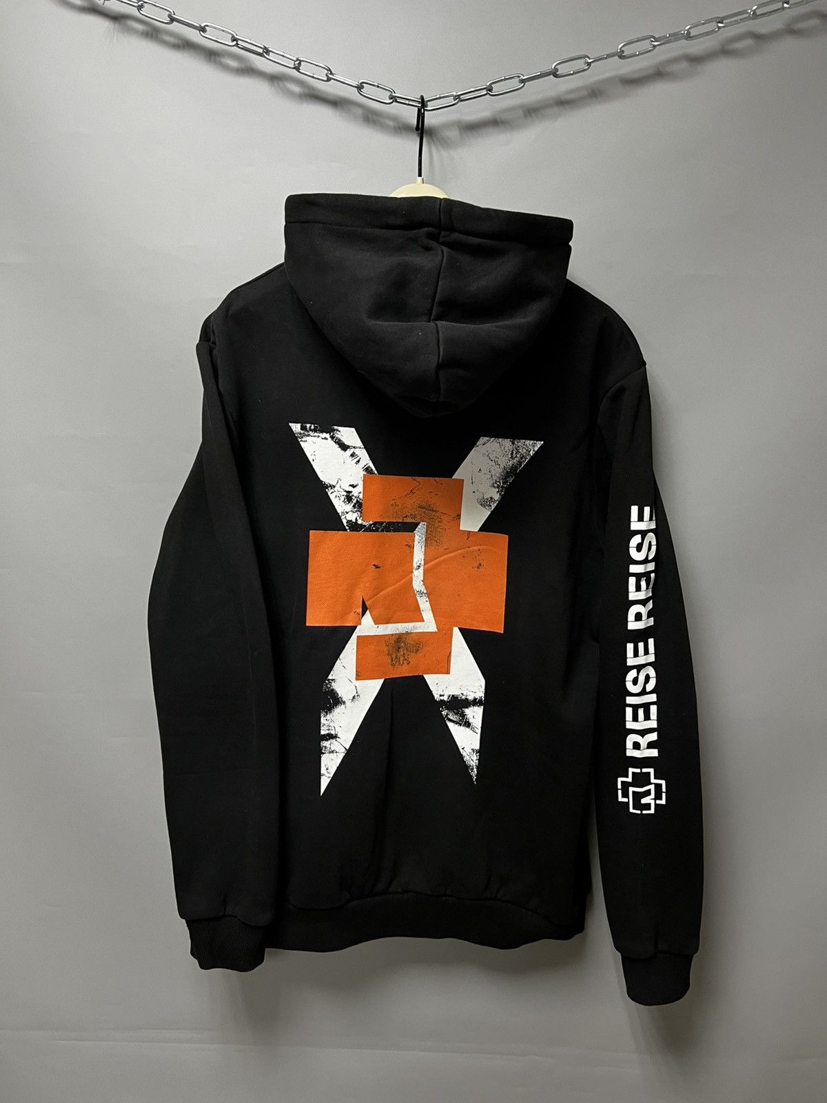 Band Tees Vintage Rammstein Hoodie Reise Reise Big Graphic Logo Y2k Size US L / EU 52-54 / 3 - 1 Thumbnail