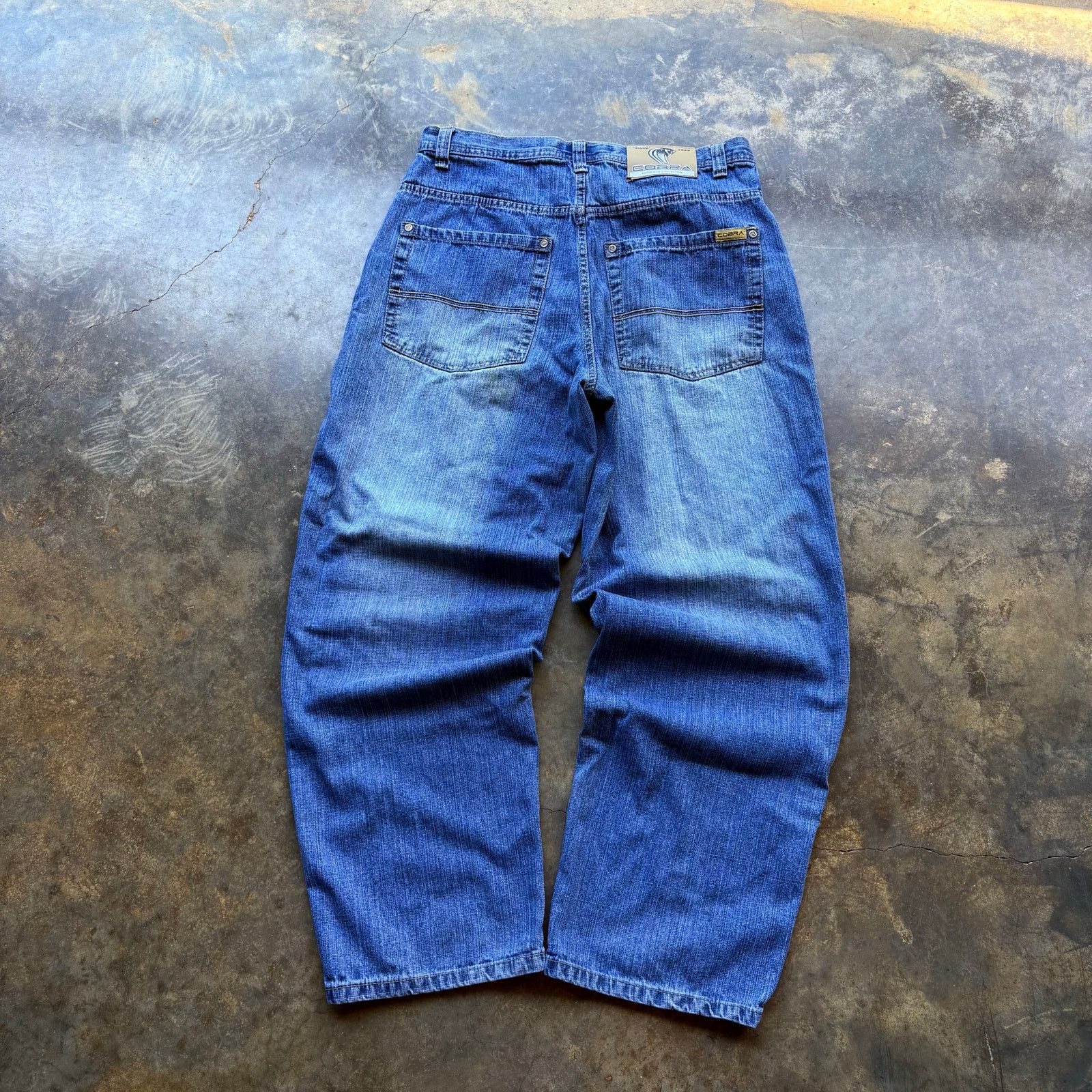 Southpole Southpole Style Baggy COBRA Faded Blue Jeans Size US 36 / EU 52 - 1 Thumbnail