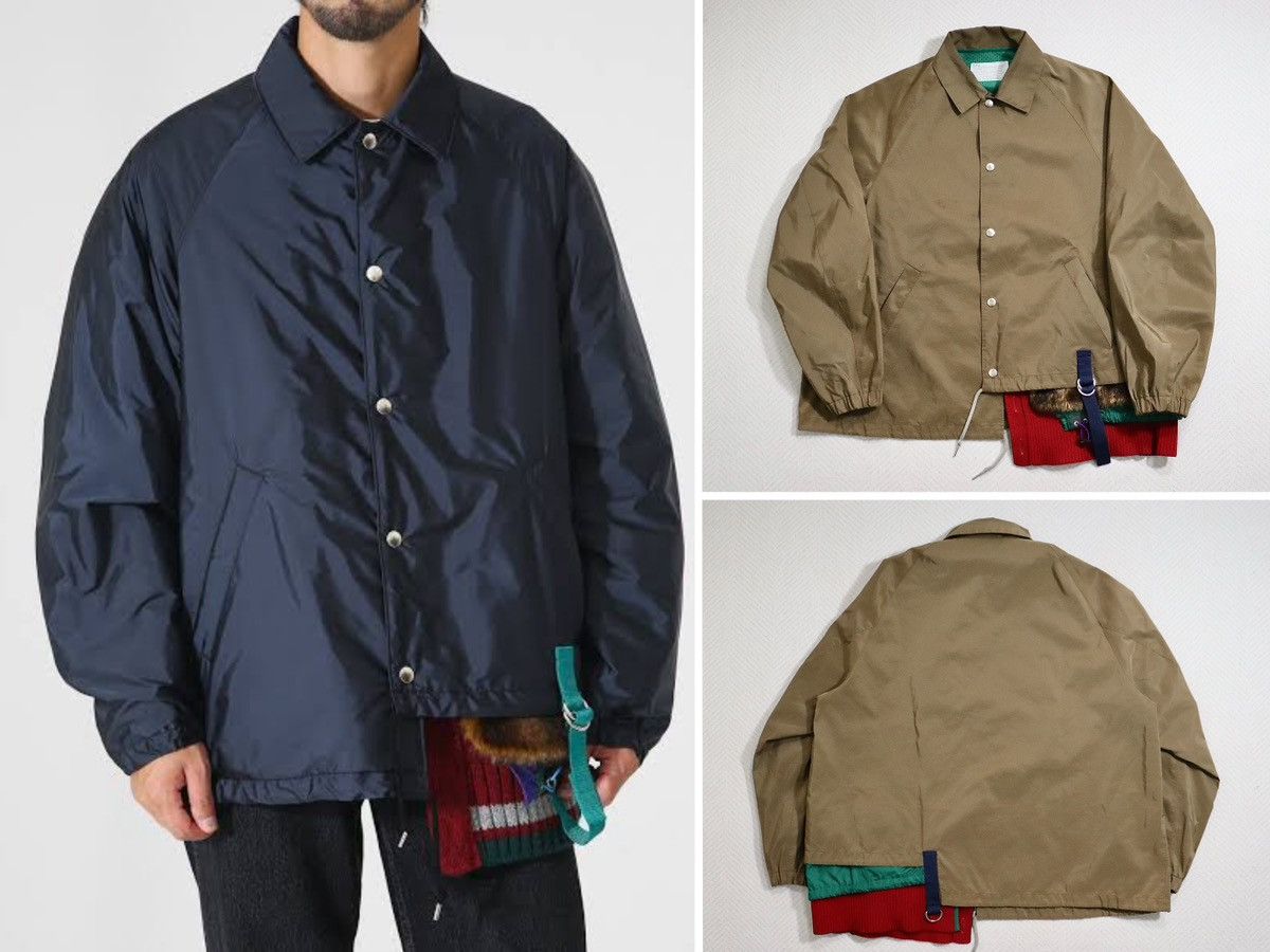 Kolor Kolor 21aw Patchwork Jacket/Coach Jacket | Grailed