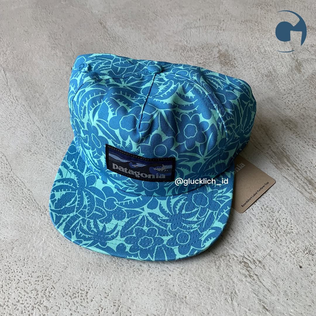Patagonia Patagonia, Boardshort Label Funfarer Cap in Anacapa Blue Size ONE SIZE - 4 Thumbnail