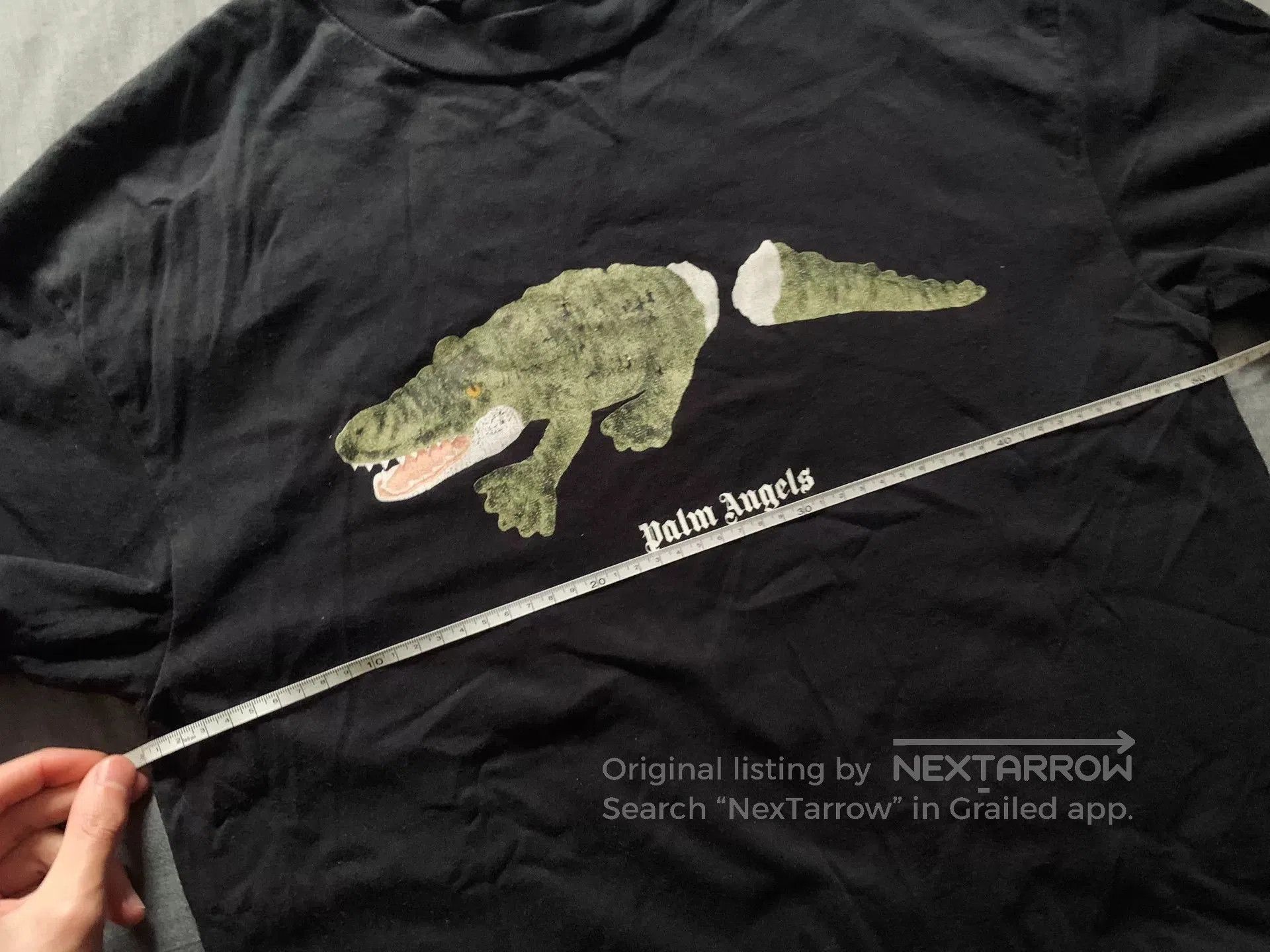Palm Angels Palm Angels Crocodile Print Short Sleeve. Size US M / EU 48-50 / 2 - 6 Thumbnail