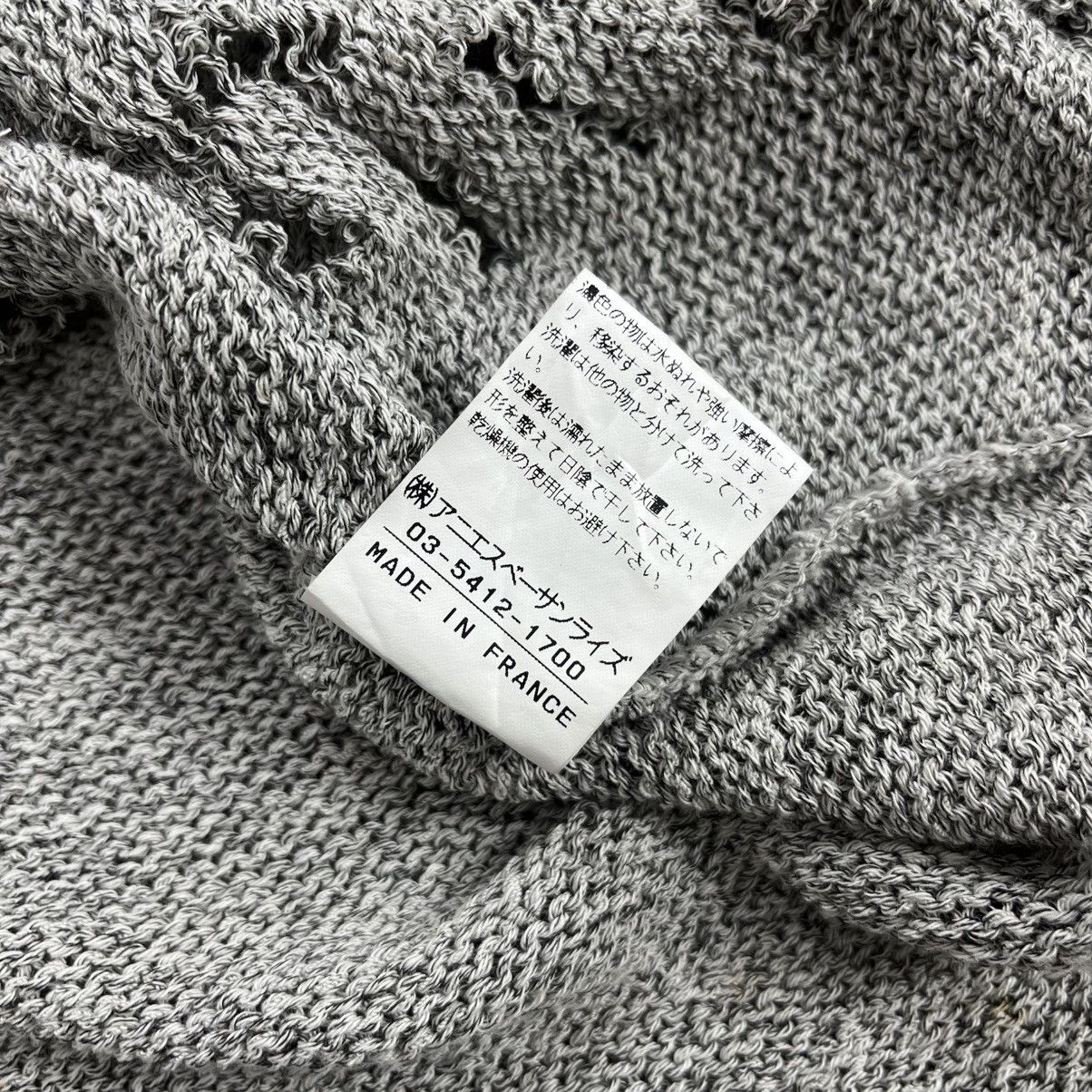 agnes b. Vintage Agnes b. Paris Distressed Knitted Balenciaga Style Size US S / EU 44-46 / 1 - 9 Thumbnail