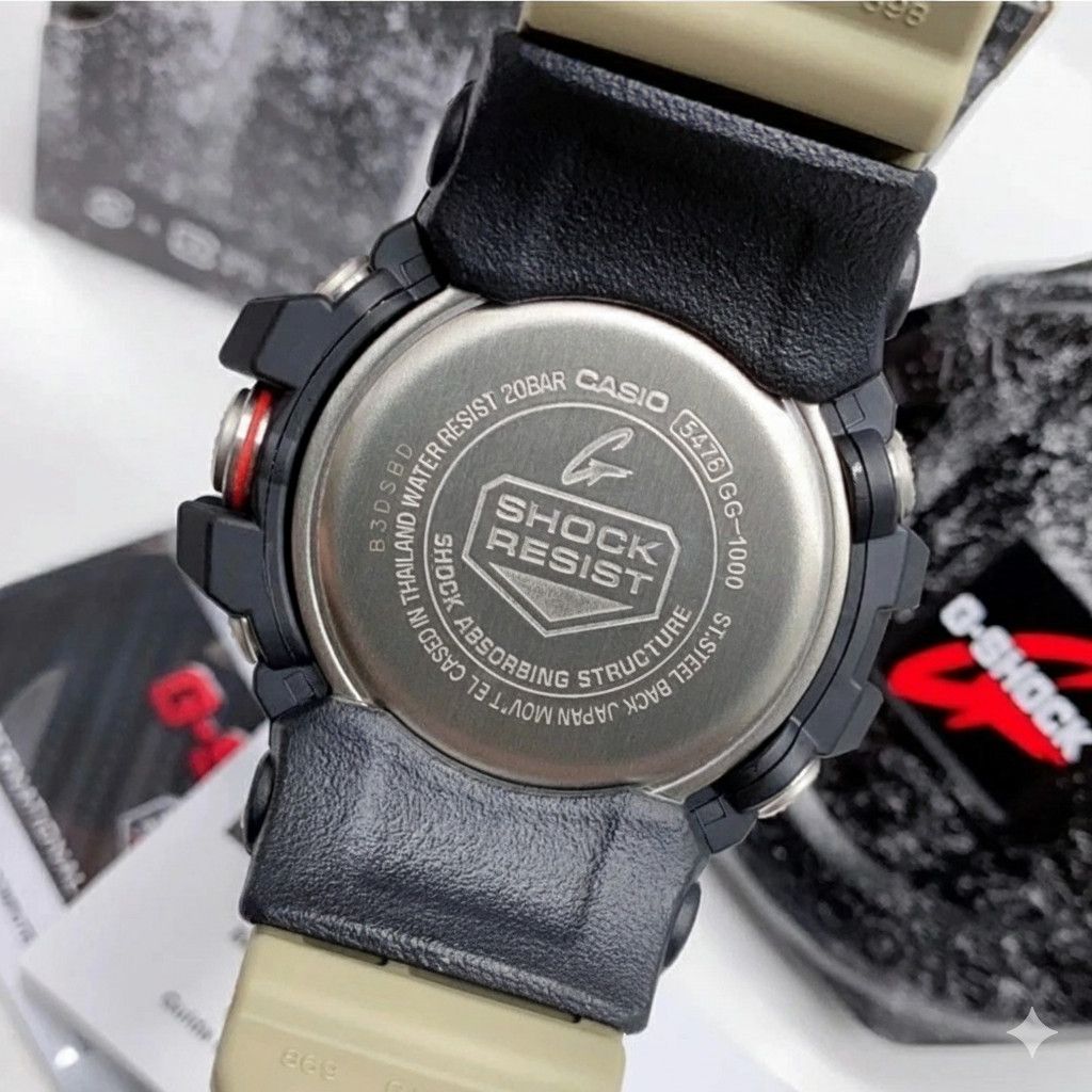 Casio Casio G-Shock Mudmaster GG-1000-1A5 Twin Sensor Men's Watch Size ONE SIZE - 6 Thumbnail