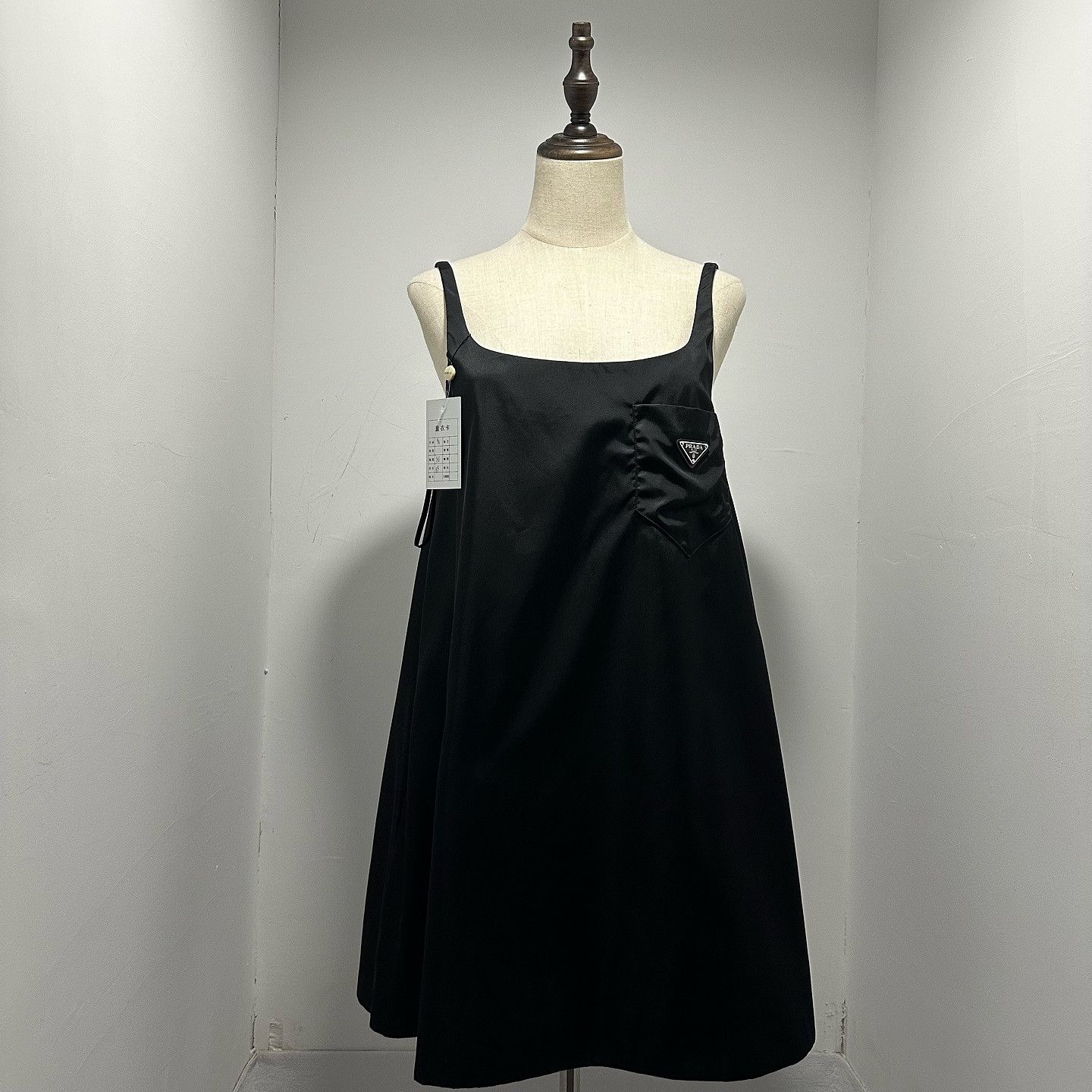 Prada Prada Triangle Logo Mini Dress Size 40 Size S / US 4 / IT 40 - 1 Thumbnail