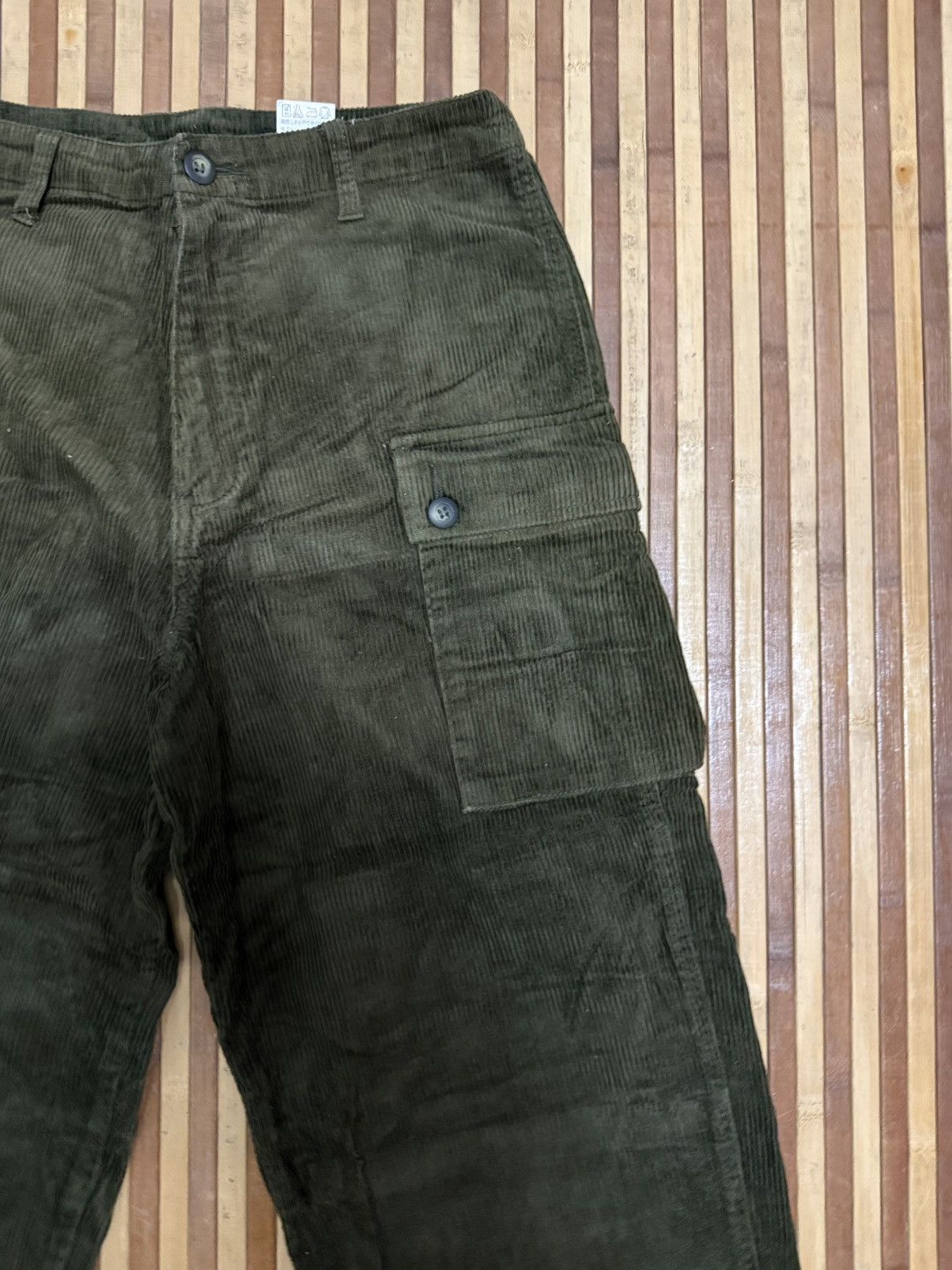 Japanese Brand African Beat Club Corduroy Cargo Pants / Monkey Pants Size US 28 / EU 44 - 5 Thumbnail