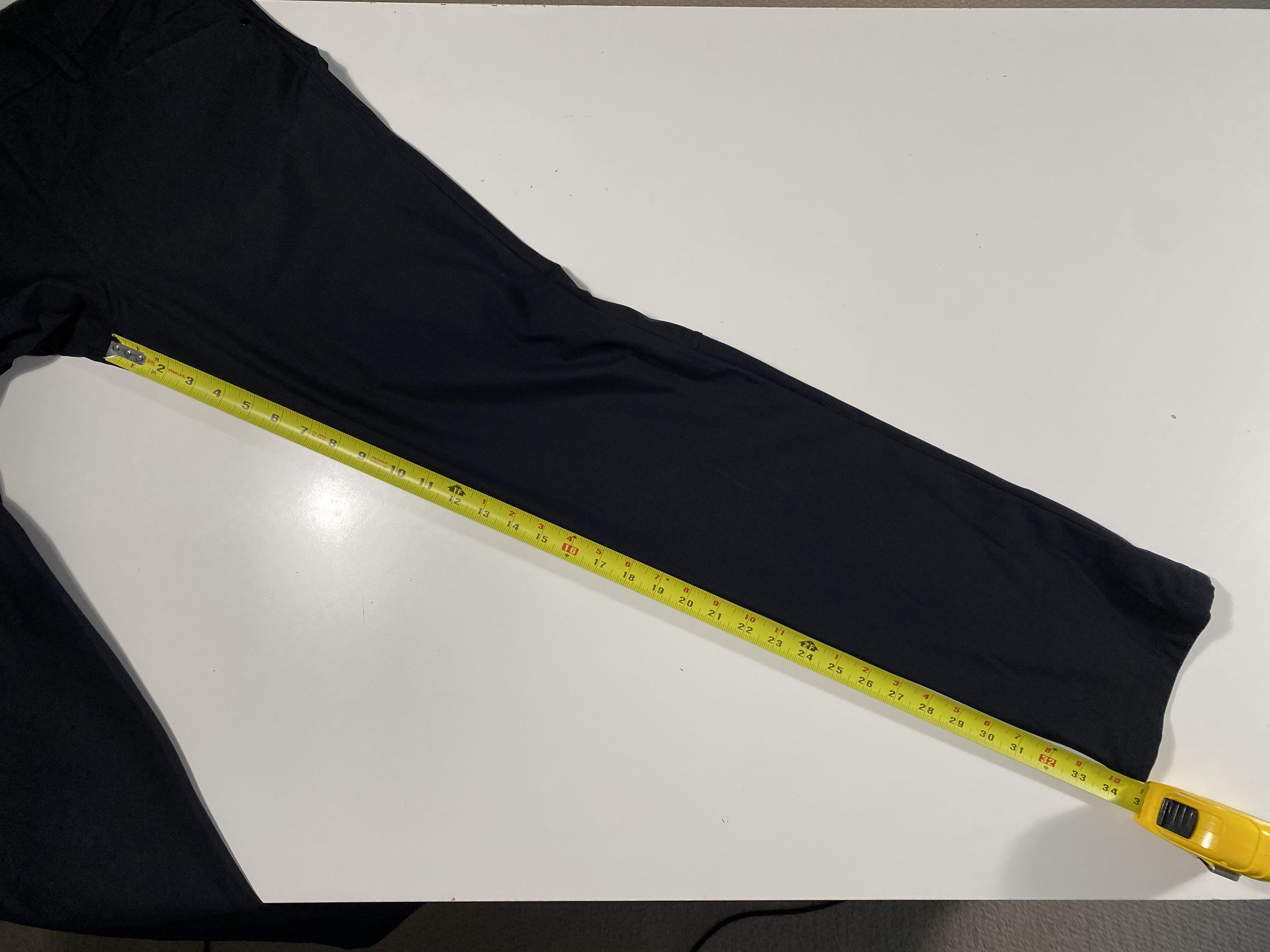 Lululemon Lululemon Slim Fit Commission Pants Black 31x34.5 Size US 31 - 8 Thumbnail