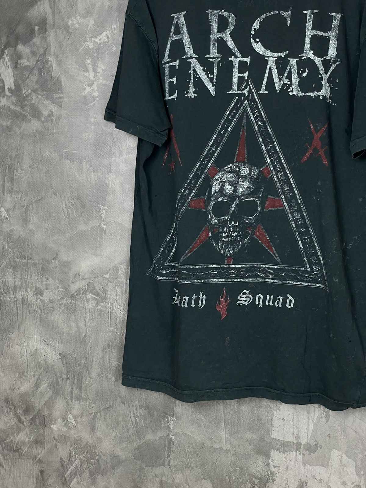 Band Tees × Vintage Vintage Arch Enemy Pure Fu*ing Metal T Shirt Tour Band Tee Size US M / EU 48-50 / 2 - 5 Thumbnail