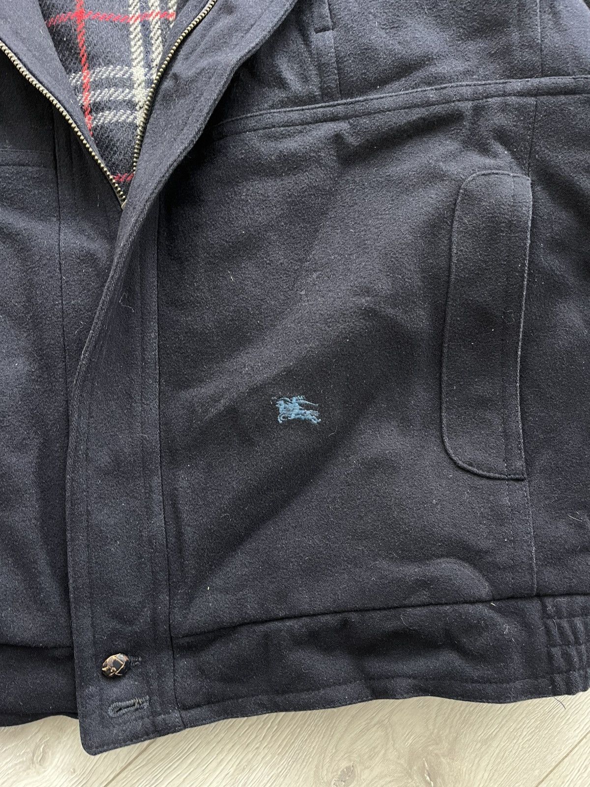 Burberry Burberrys Vintage Wool Bomber 90s Size US XL / EU 56 / 4 - 6 Thumbnail