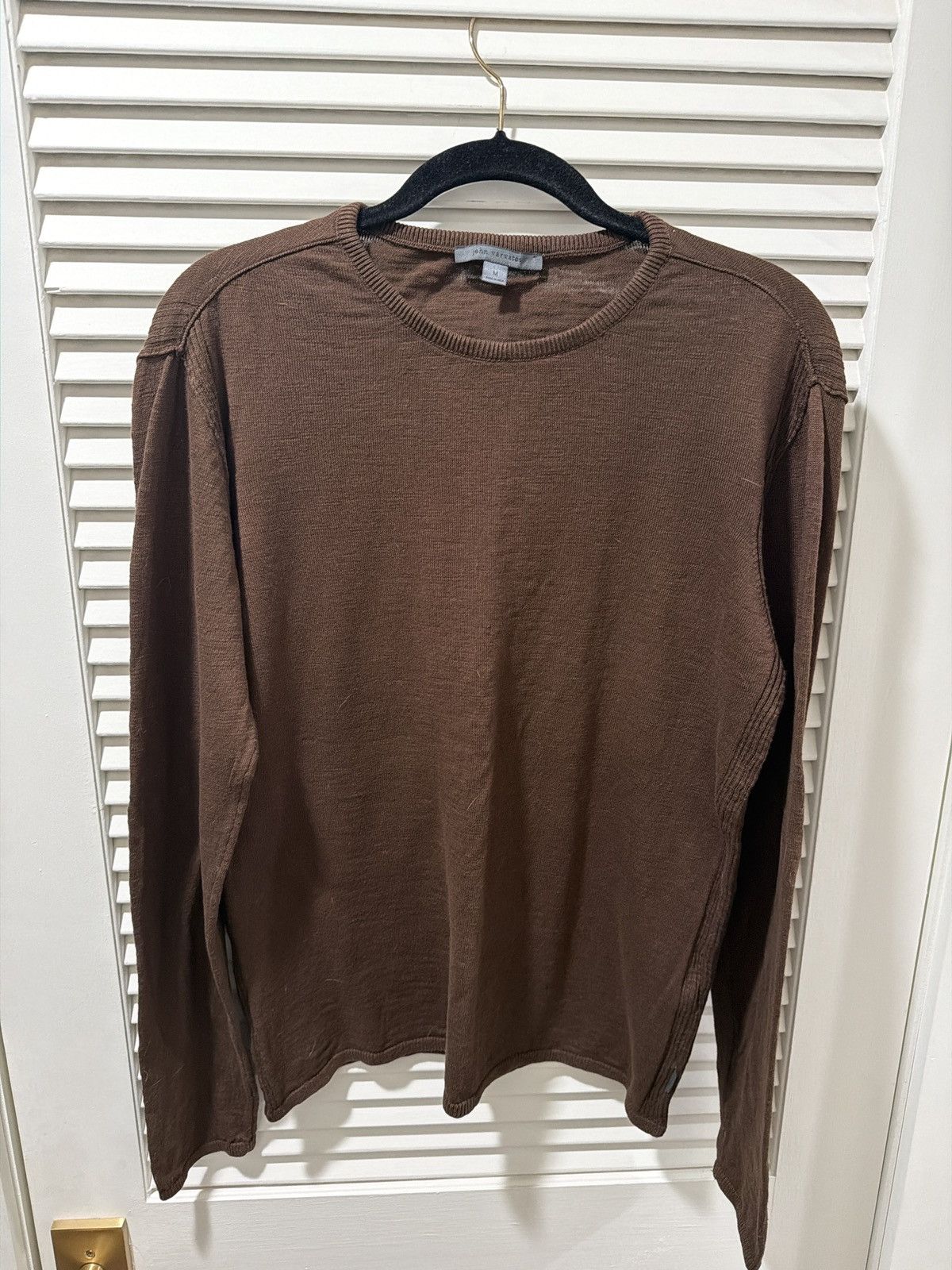 John Varvatos John Varvatos knit long sleeve shirt Size US M / EU 48-50 / 2 - 5 Thumbnail