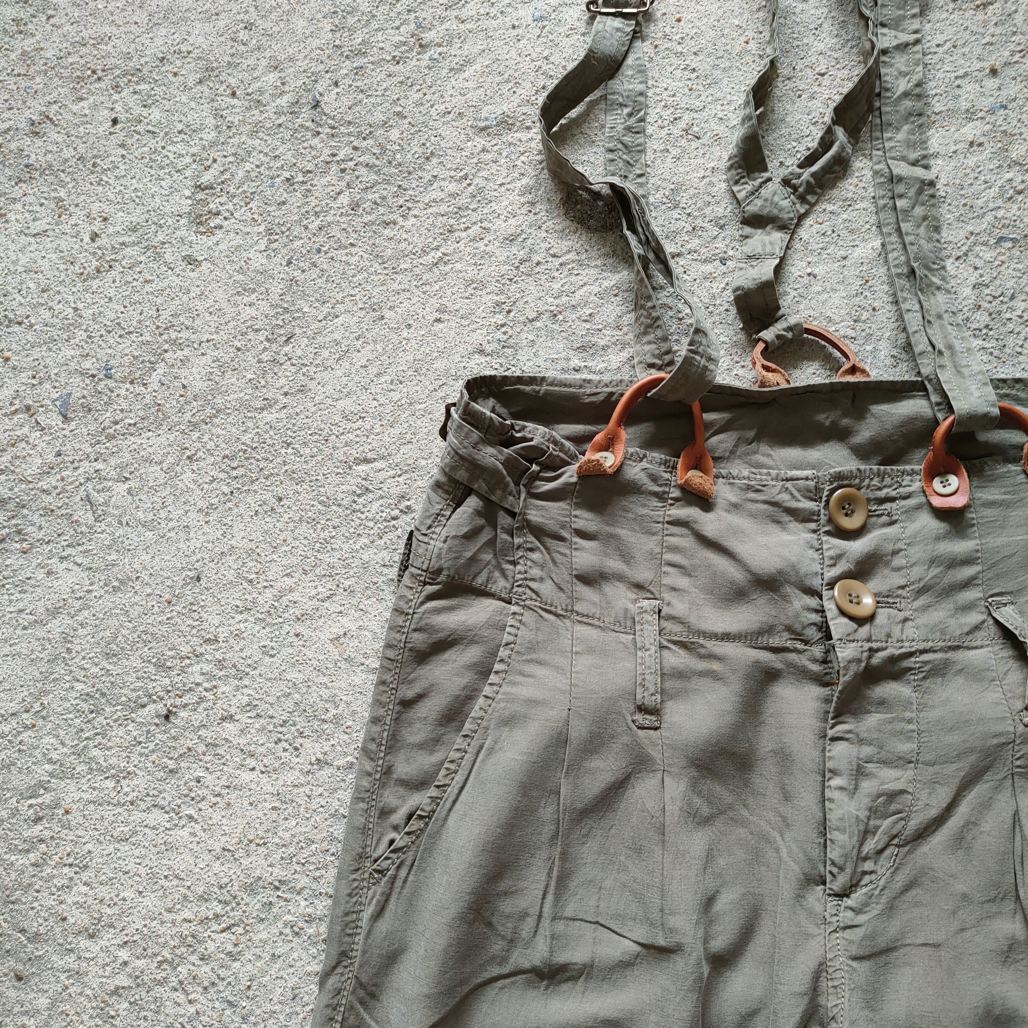 Japanese Brand × Vintage SUPER HAKKA SUSPENDER CARGO PANTS Size US 32 / EU 48 - 5 Thumbnail