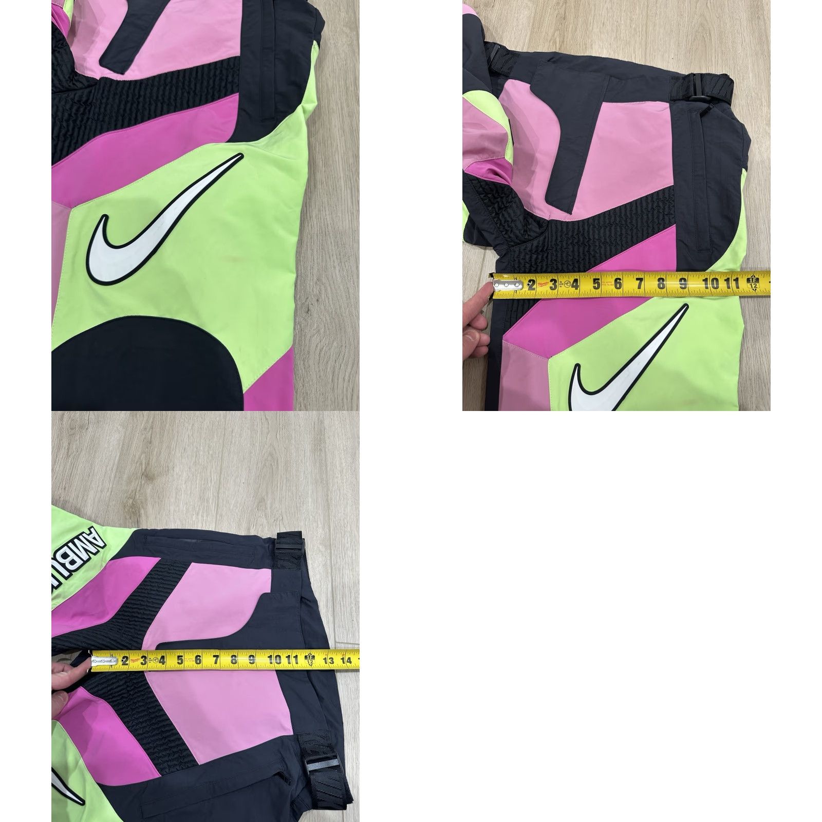Nike Nike Wmns x Ambush Motorcycle Pants Active Fuchsia/Magic Flamingo XS Women Trousers Size 26" / US 2 / IT 38 - 10 Thumbnail