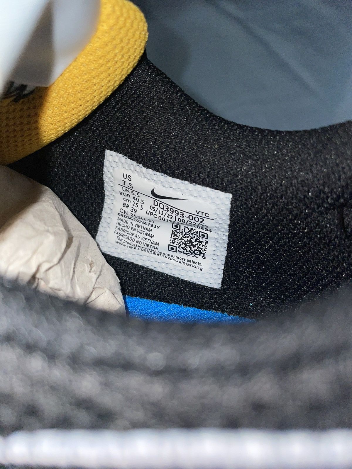 Nike Nike Air Max Excee (Black/Photo blue) Size US 7.5 / EU 40-41 - 6 Thumbnail
