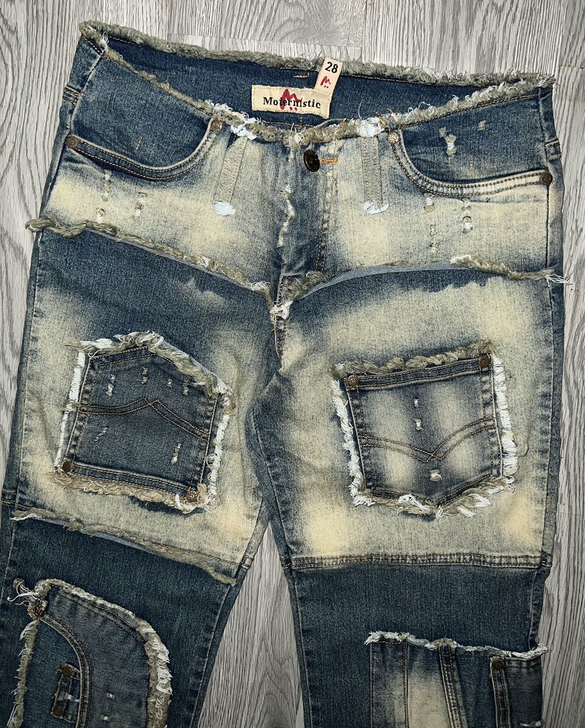 Dolce & Gabbana Modernistic Distressed Flare Jeans ➕ Size 26" / US 2 / IT 38 - 6 Thumbnail