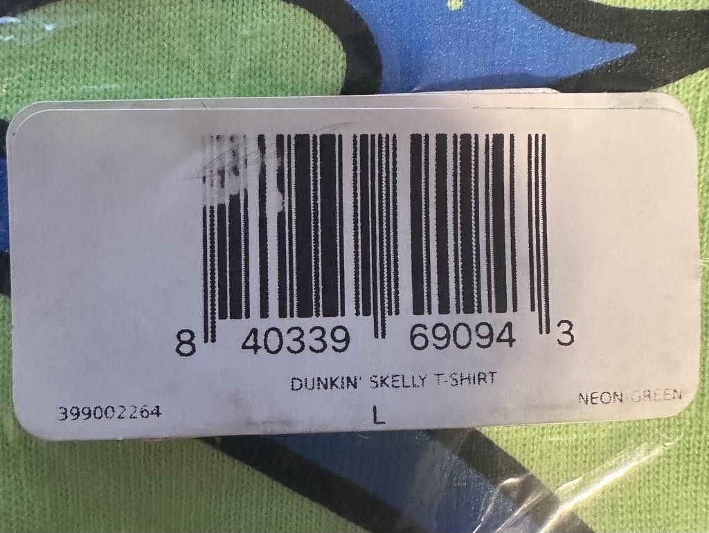 Market Market Dunkin Skelly Tee T-shirt Size US L / EU 52-54 / 3 - 3 Thumbnail