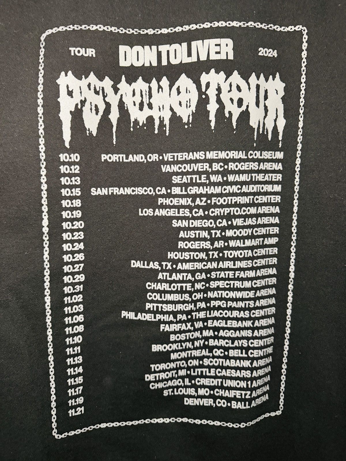 Other Don Toliver Hardstone Psycho Tour Hoodie Size US XXL / EU 58 / 5 - 4 Thumbnail