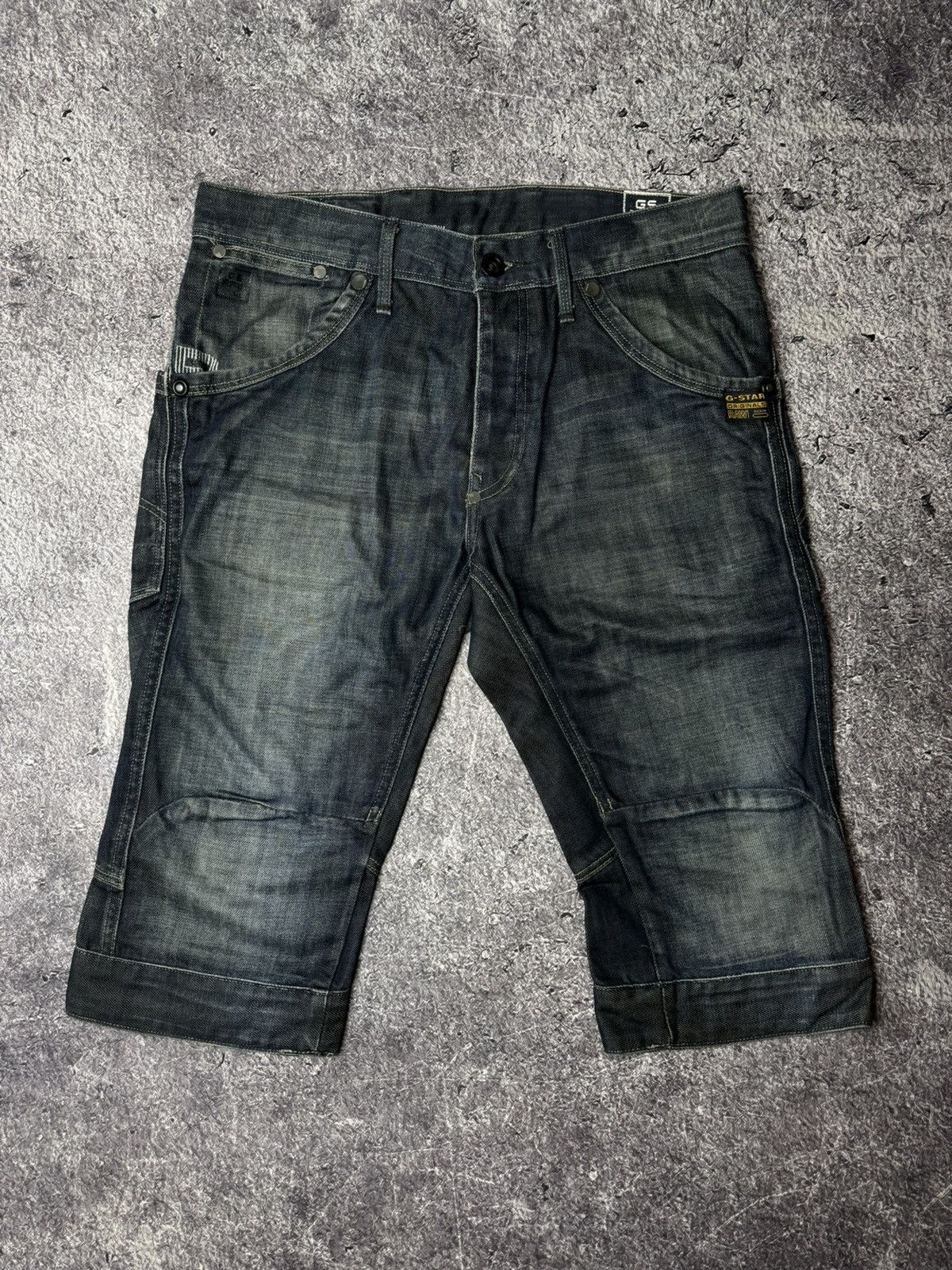 G-Star gstar vintage shorts big logo Size US 30 / EU 46 - 3 Thumbnail