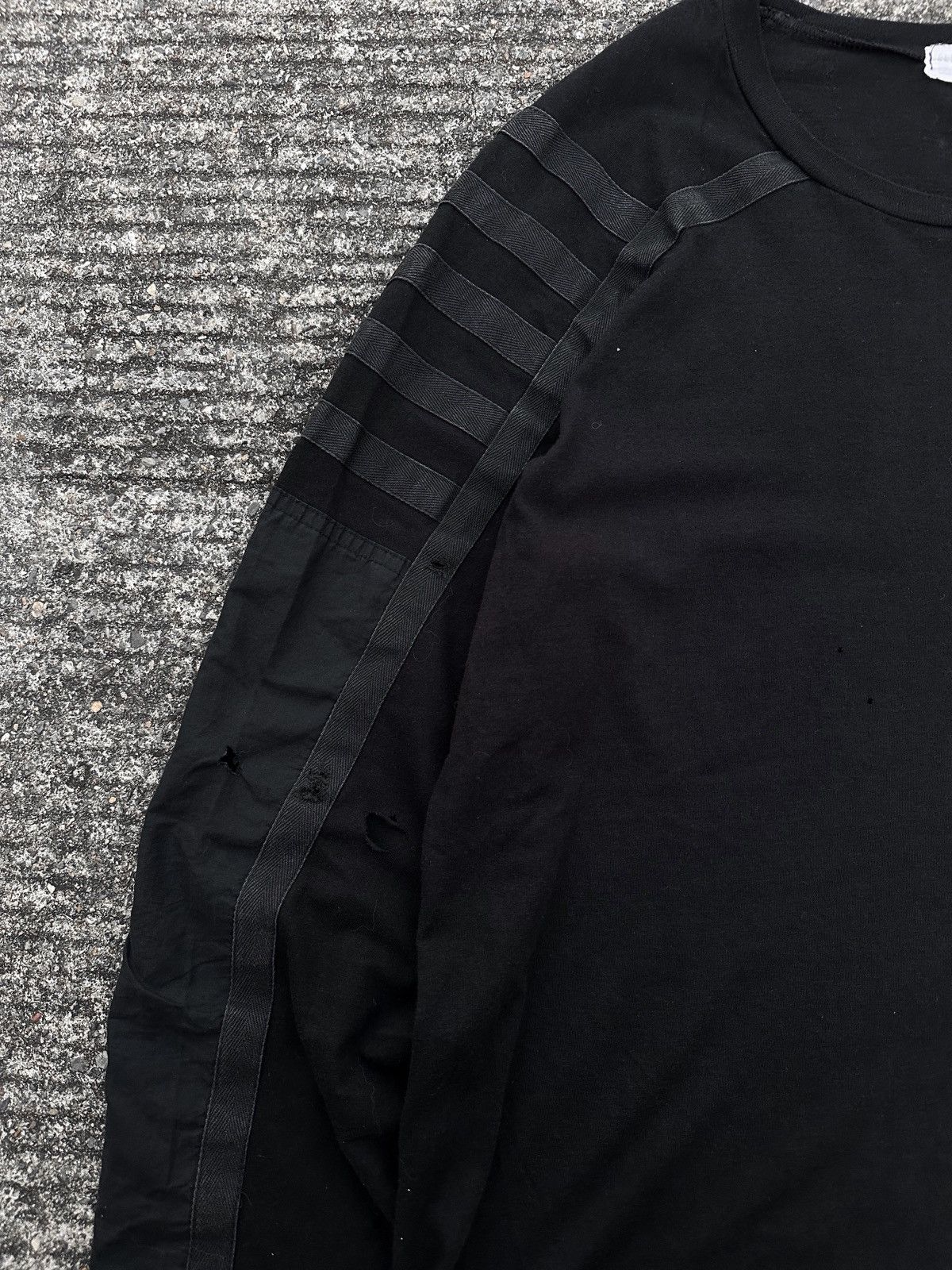 Helmut Lang Helmut Lang 1999 L/S Strapped Military T-Shirts Size US M / EU 48-50 / 2 - 8 Thumbnail