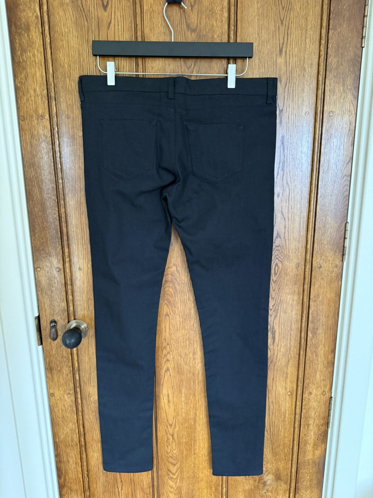 Saint Laurent Paris SS14 Saint Laurent skinny D01 black jeans Hedi 33 Grail Size US 33 - 10 Thumbnail