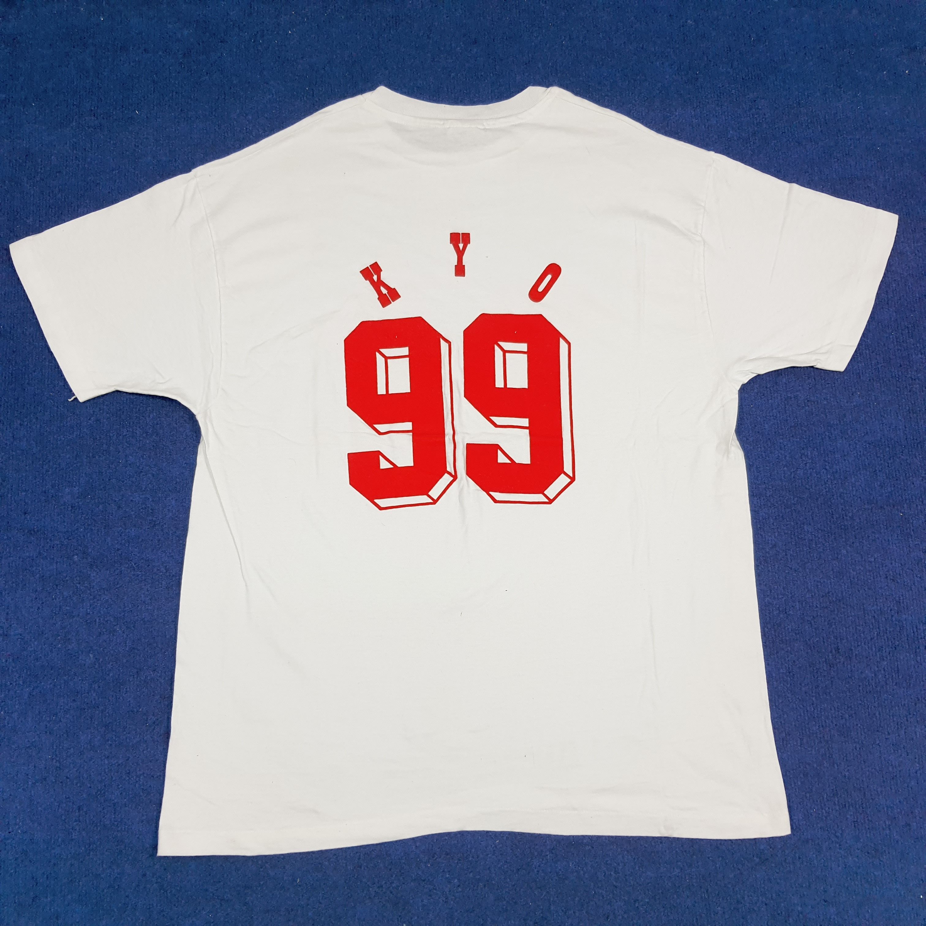 Vintage Kamikaze Kyo Kusanagi 99 King of Fighter SNK Tshirt