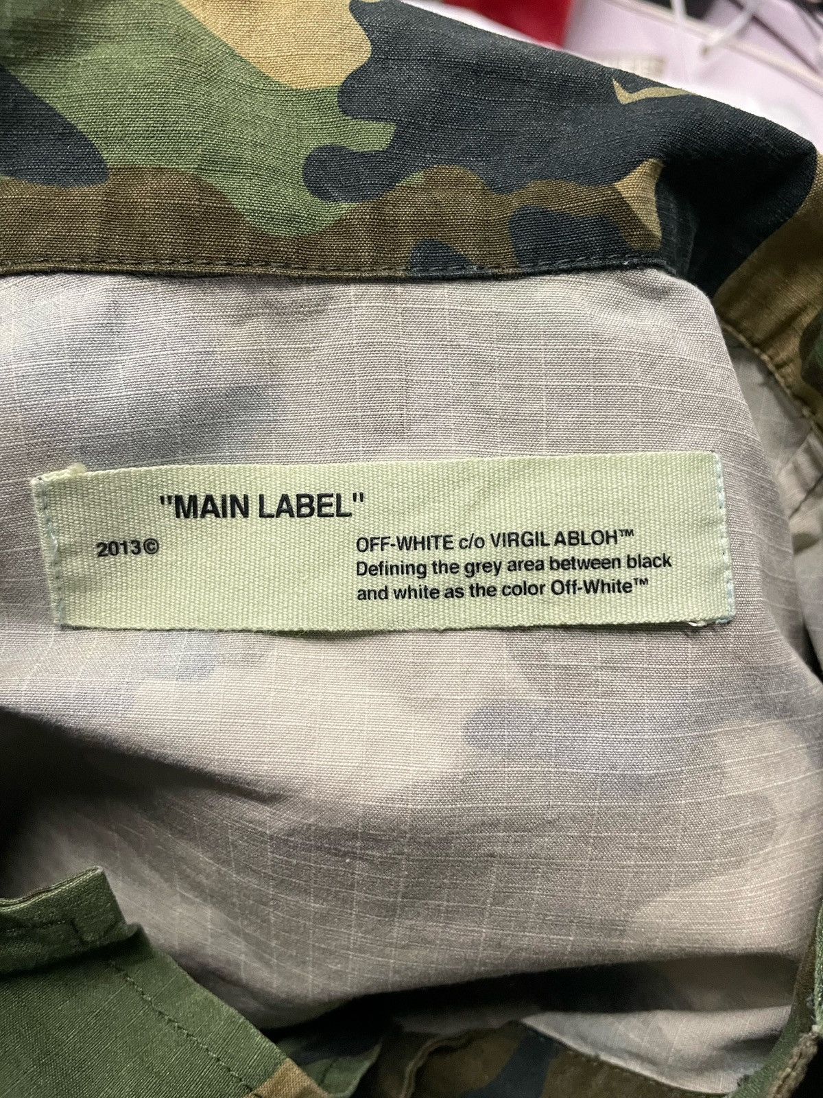 Off-White Off-White Badges Camo Jacket Size US XS / EU 42 / 0 - 9 Thumbnail