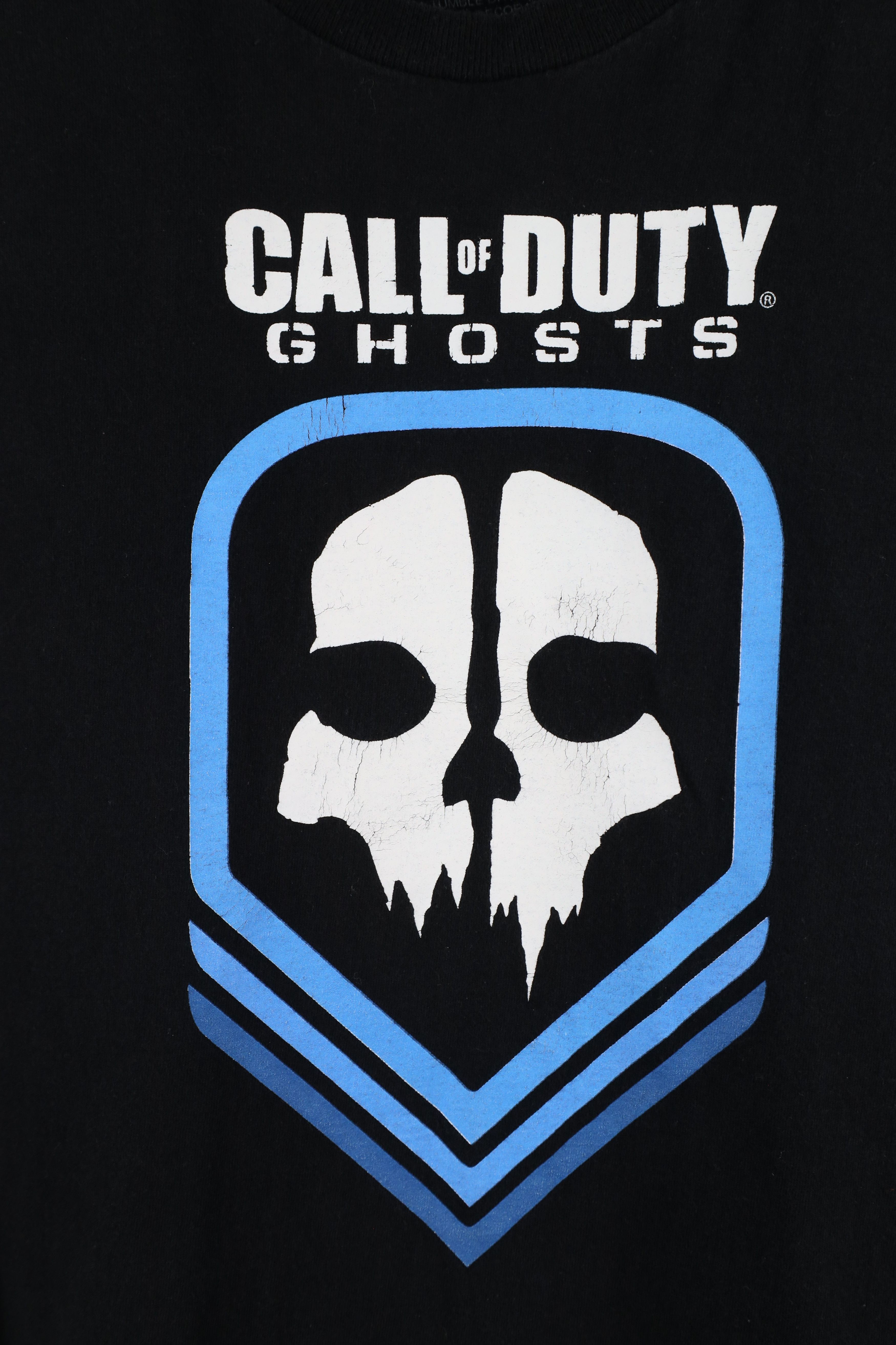 Vintage Vintage Y2K Call of Duty Ghosts Knit Long Sleeve T-Shirt Size US XL / EU 56 / 4 - 4 Thumbnail