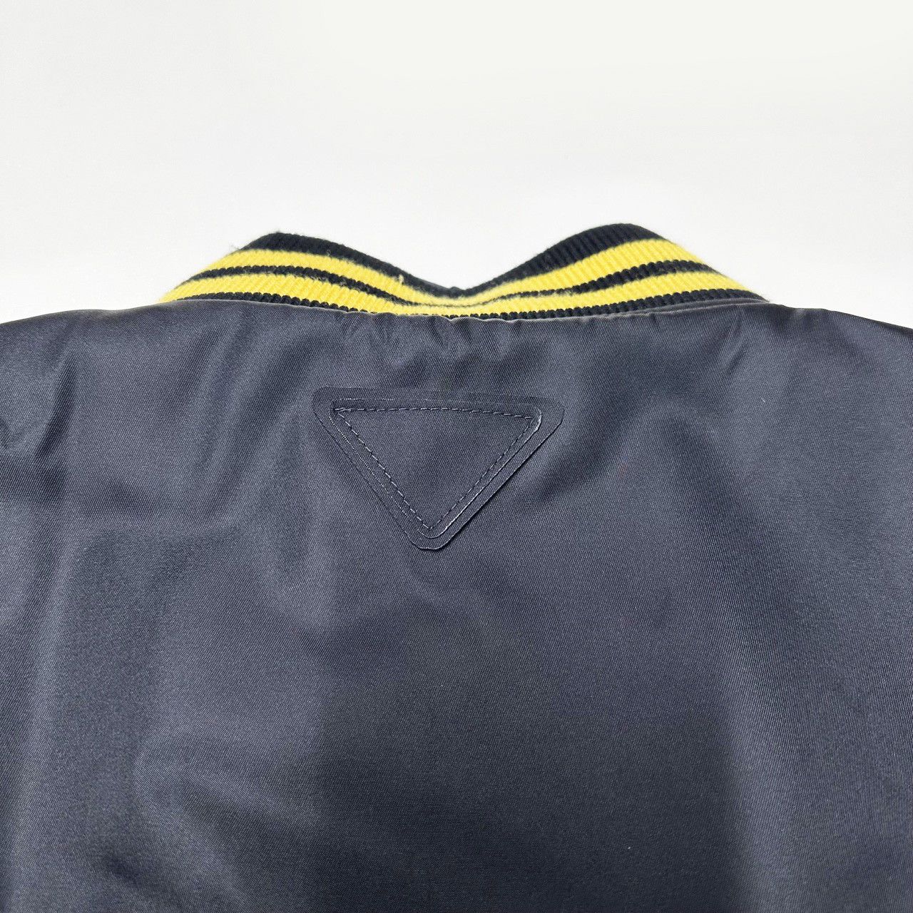 Prada Prada mens size XL re-nylon Bomber jacket baseball varsity Size US XL / EU 56 / 4 - 7 Thumbnail