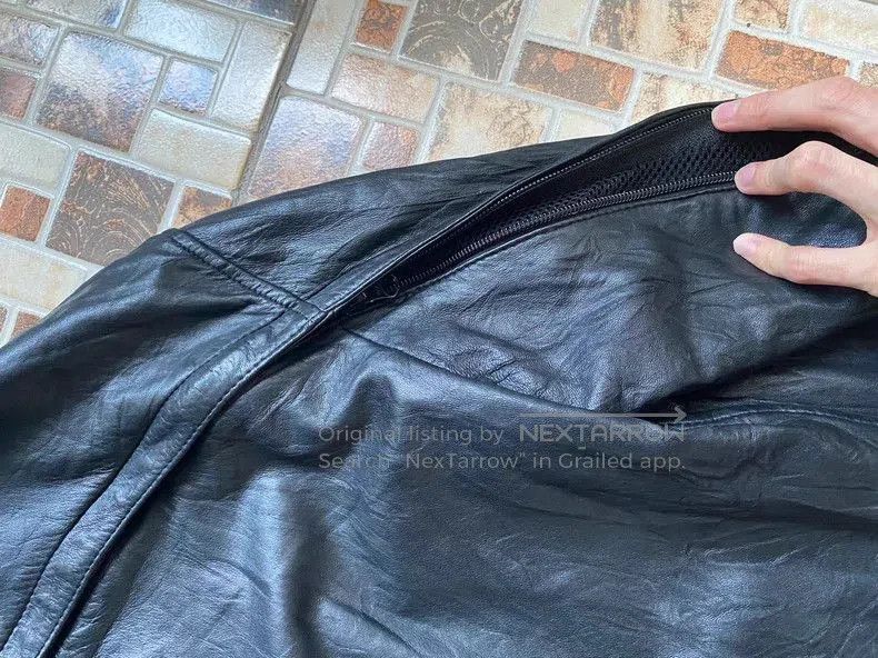 Comme des Garcons Comme des Garcons 05AW Pleated Leather Jacket. Size US M / EU 48-50 / 2 - 3 Thumbnail