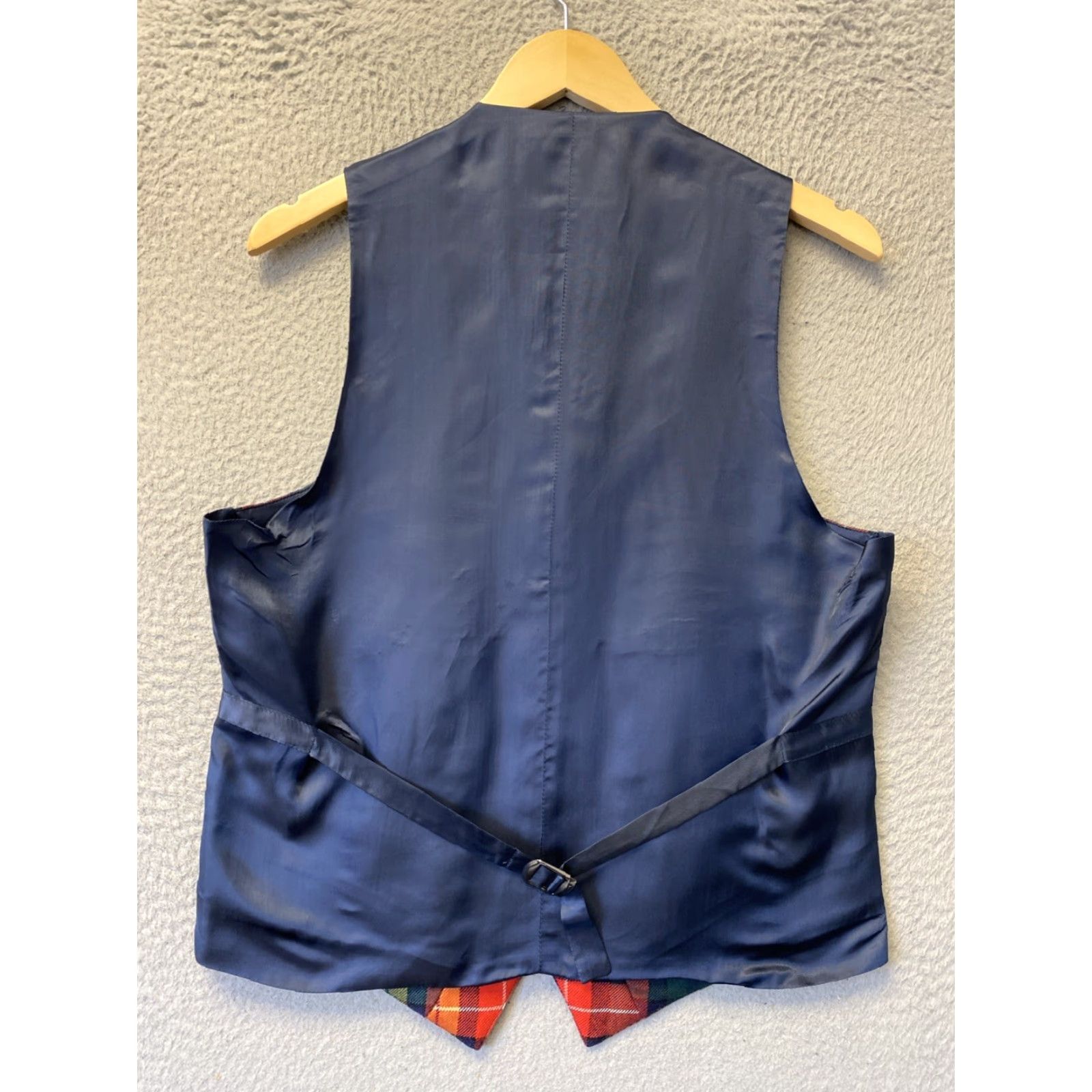 Vintage VINTAGE Peter Christian Waistcoat 36R Wool Vest /142-18 Size US XXS / EU 40 - 7 Thumbnail