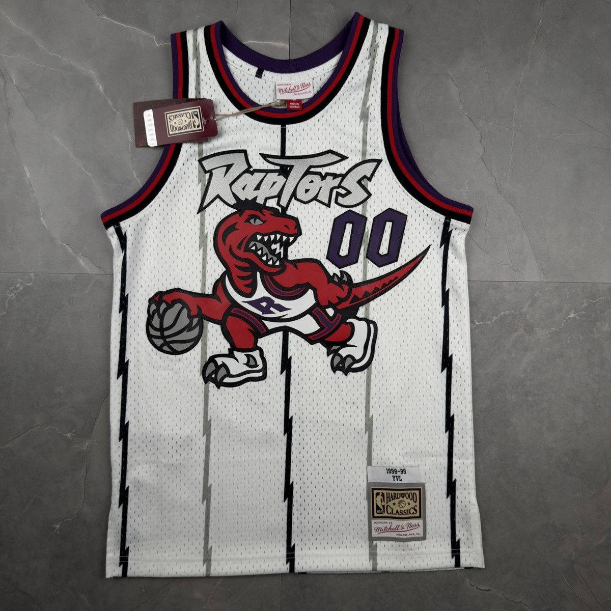 Playboi Carti Playboi Carti x NBA x Mitchell & Ness Toronto Raptors Jersey Size US S / EU 44-46 / 1 - 1 Thumbnail