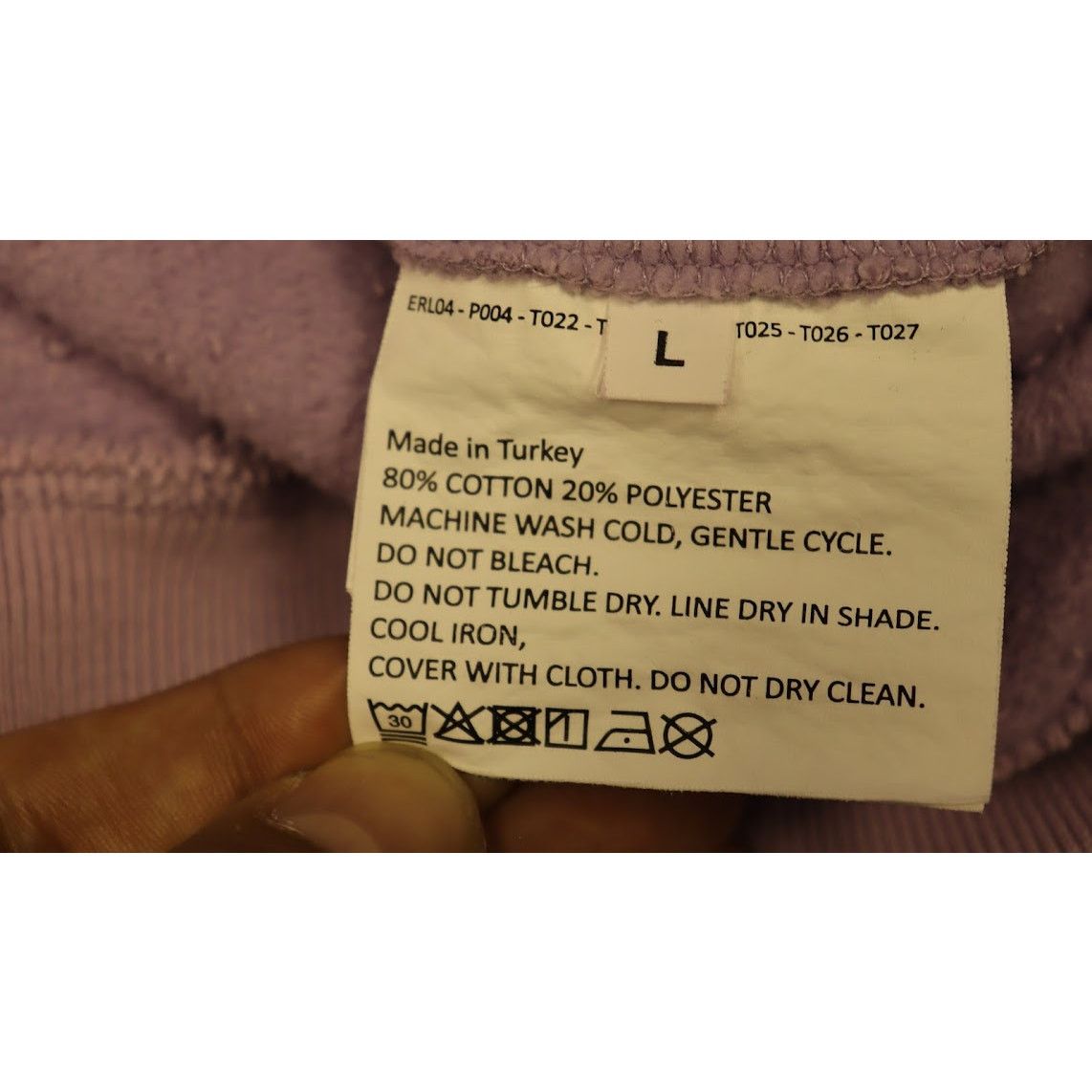 ERL o1rshd1 Venice Knit Hoodie in Lilac Size US L / EU 52-54 / 3 - 14 Thumbnail