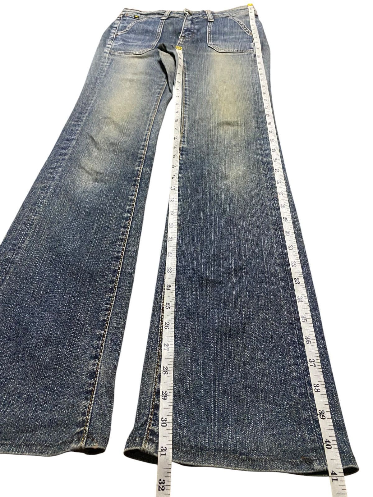 Japanese Brand Vintage Japanese Brand Georgia Love Flare Jeans Size 26" / US 2 / IT 38 - 12 Thumbnail