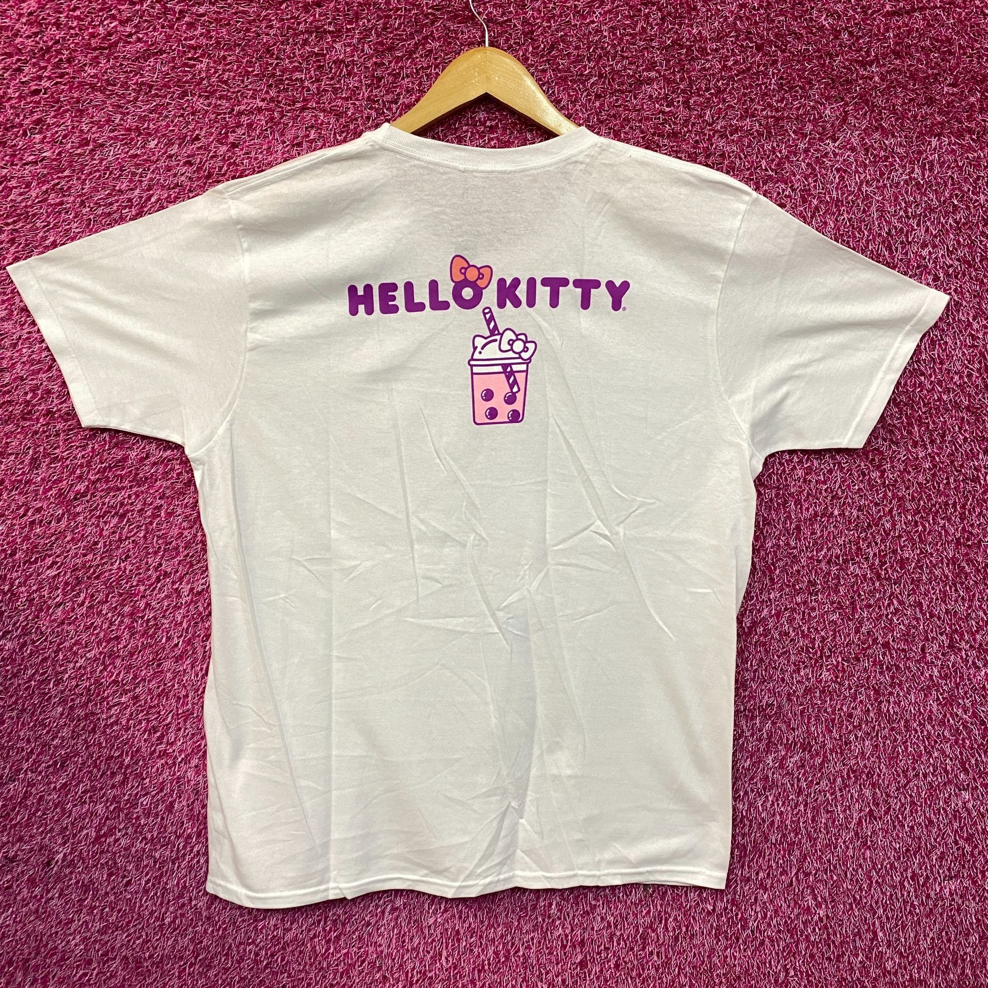 Disney Sanrio Hello Kitty Boba Tea & Strawberry Milkshake T-Shirt S Size US XL / EU 56 / 4 - 4 Thumbnail