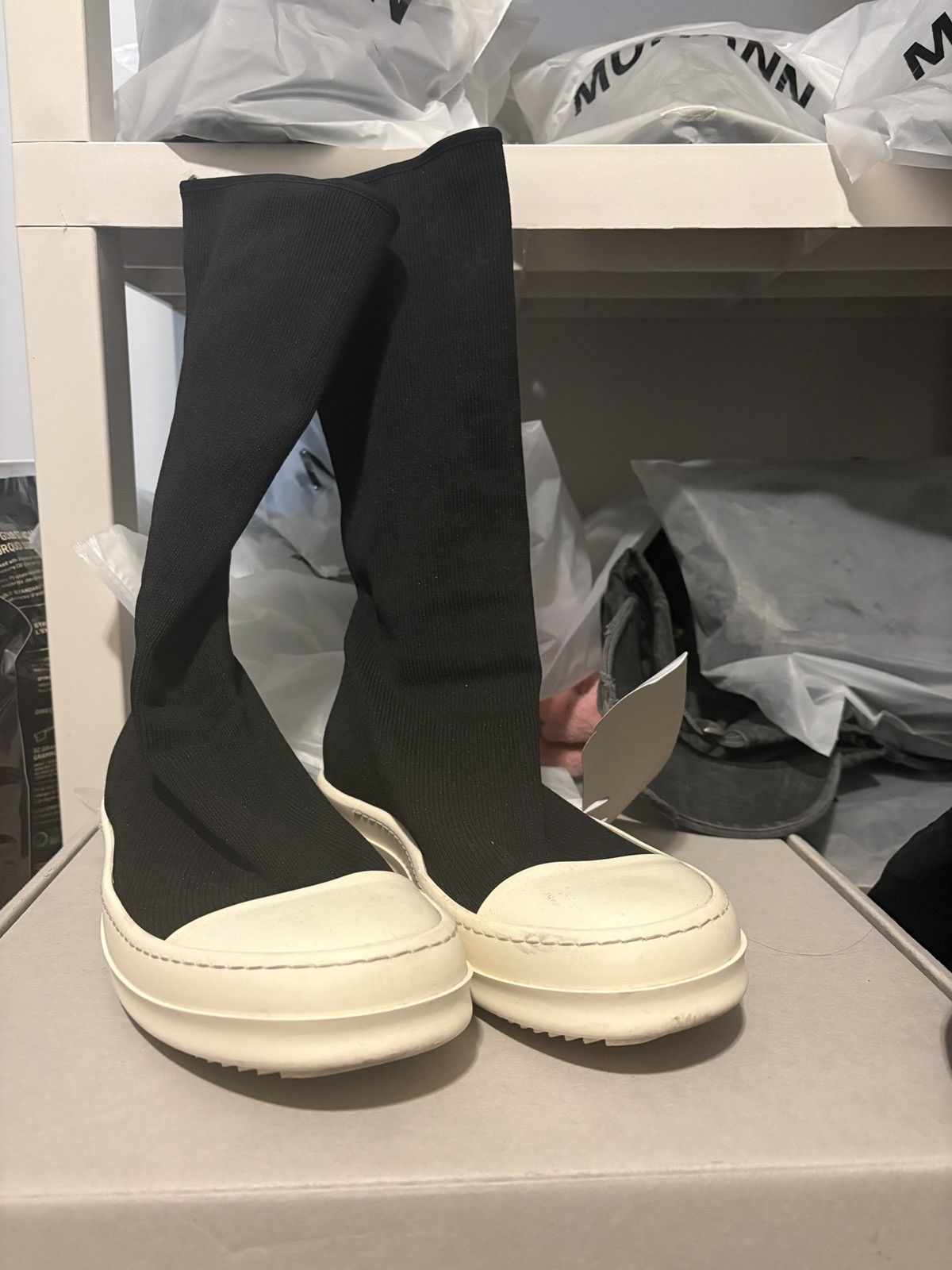 Rick Owens Drkshdw Rick Owens Sock knit Ramones | Grailed