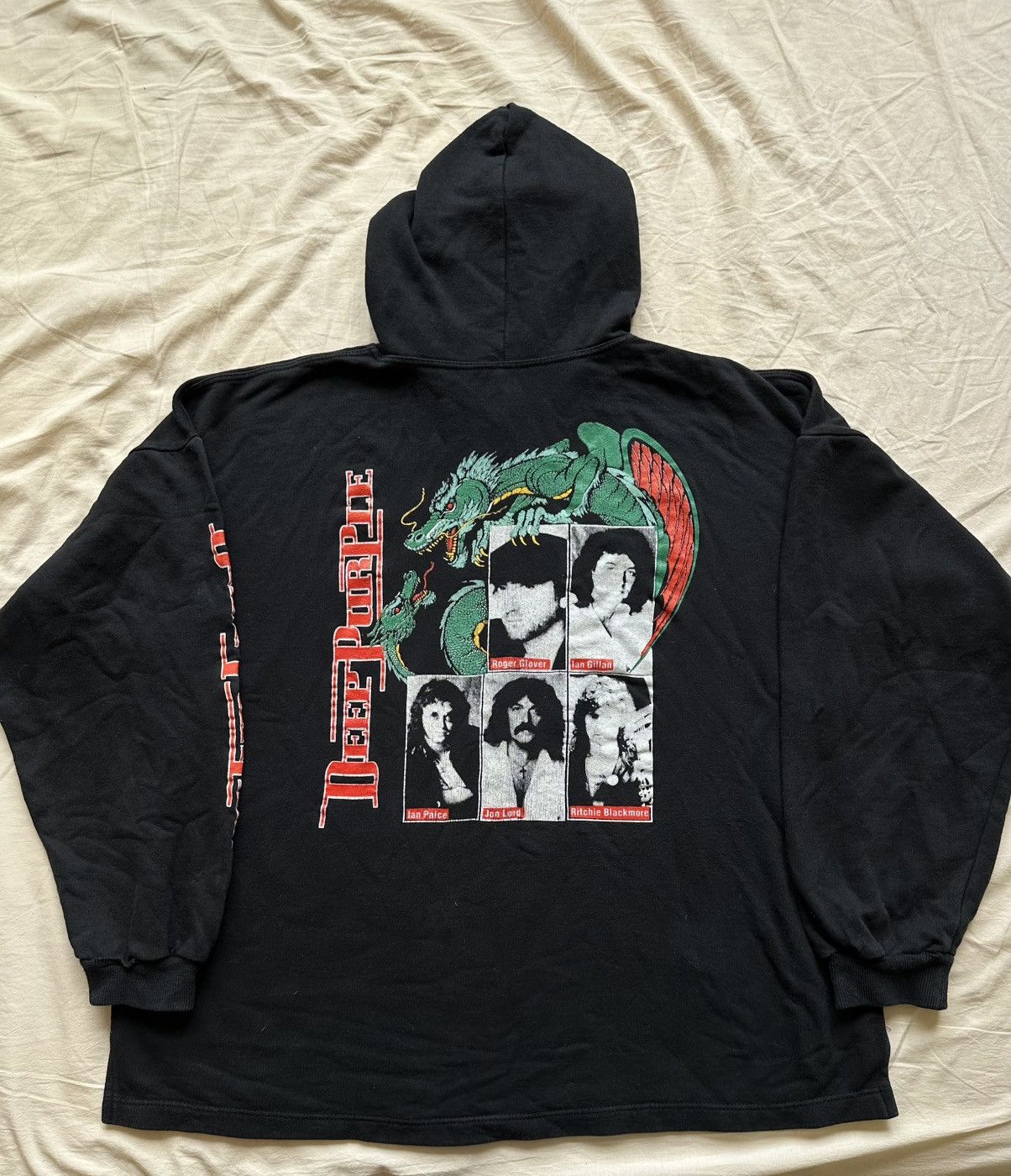 Band Tees Deep Purple vintage 1993-1994 hoodie Size US L / EU 52-54 / 3 - 2 Thumbnail
