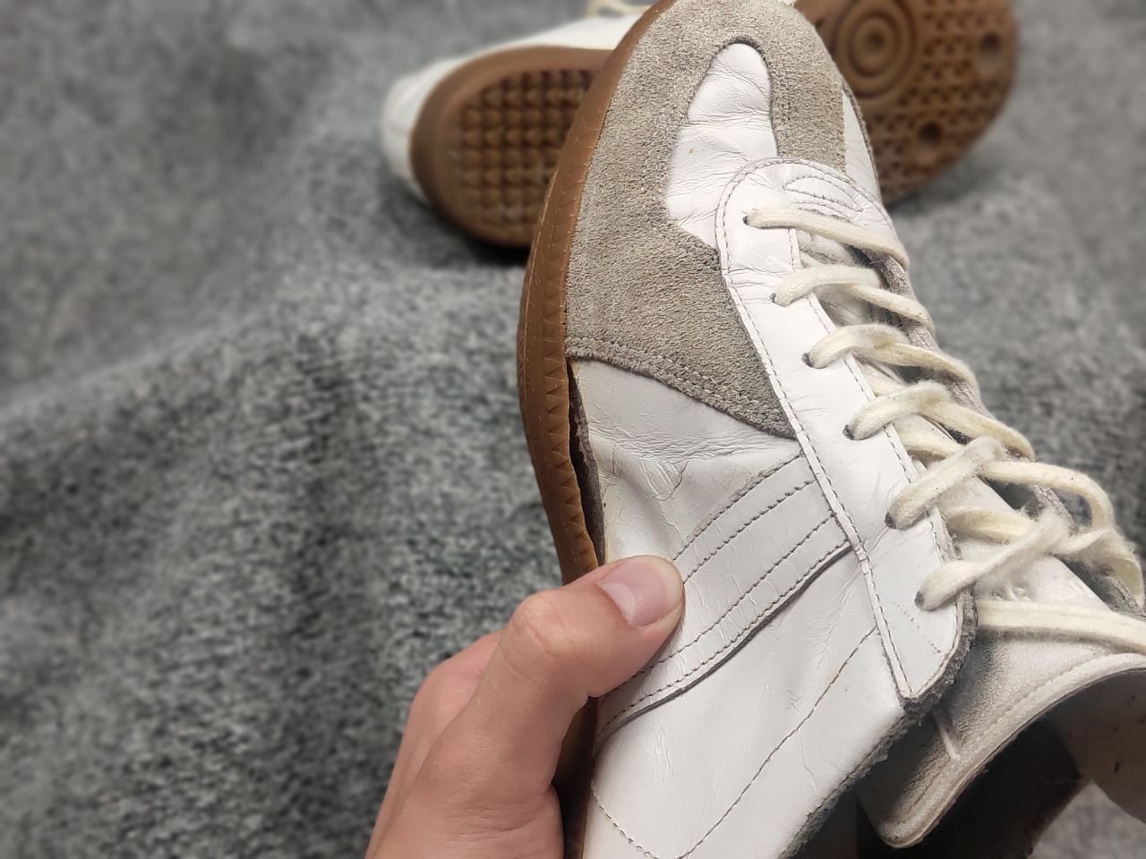 Other Vintage Army BW Sport Leather Low Sneakers Margiela Replica Size US 8 / EU 41 - 17 Thumbnail