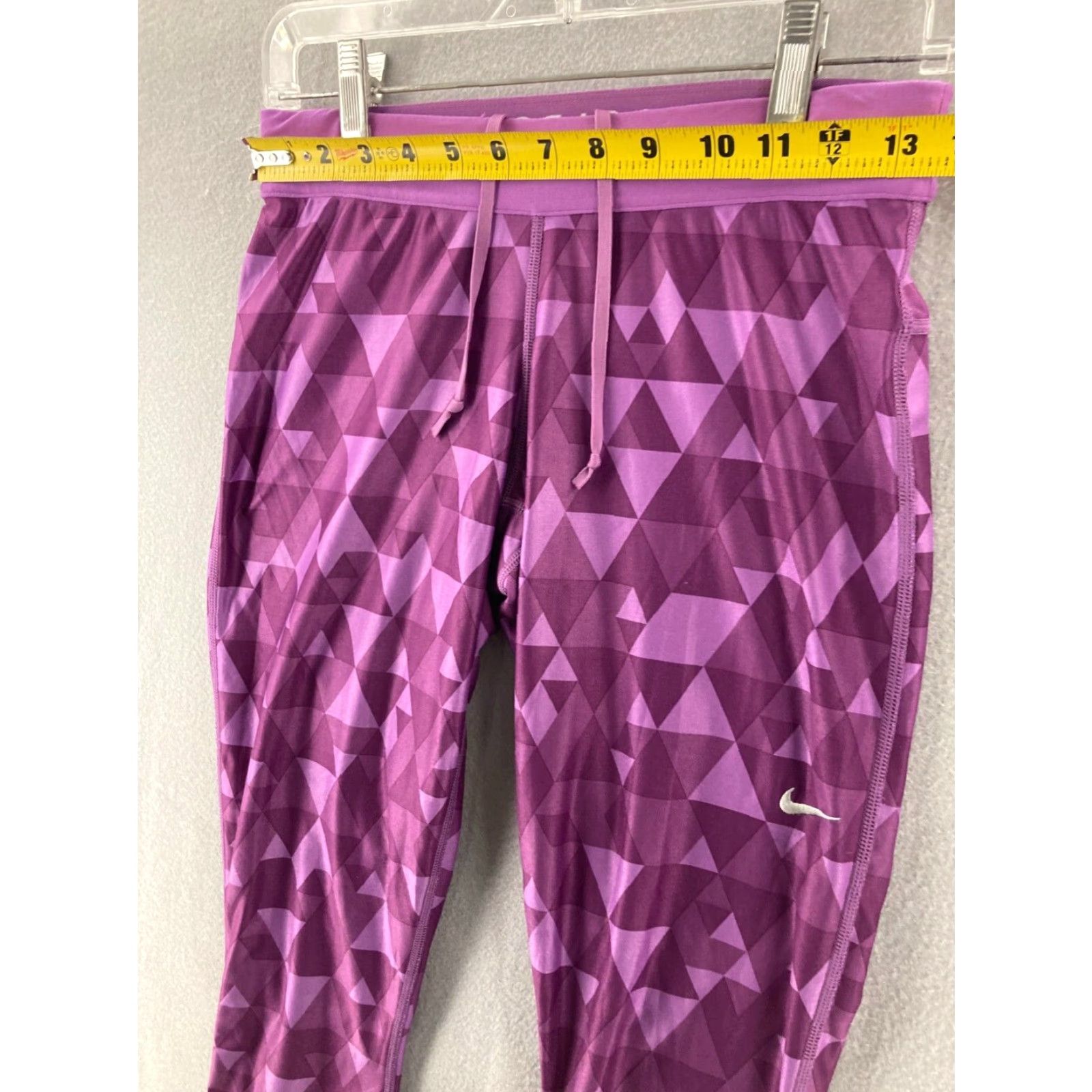 Nike Nike Womens Medium Athletic Capri Yoga Pants Purple Size 32" / US 10 / IT 46 - 2 Thumbnail