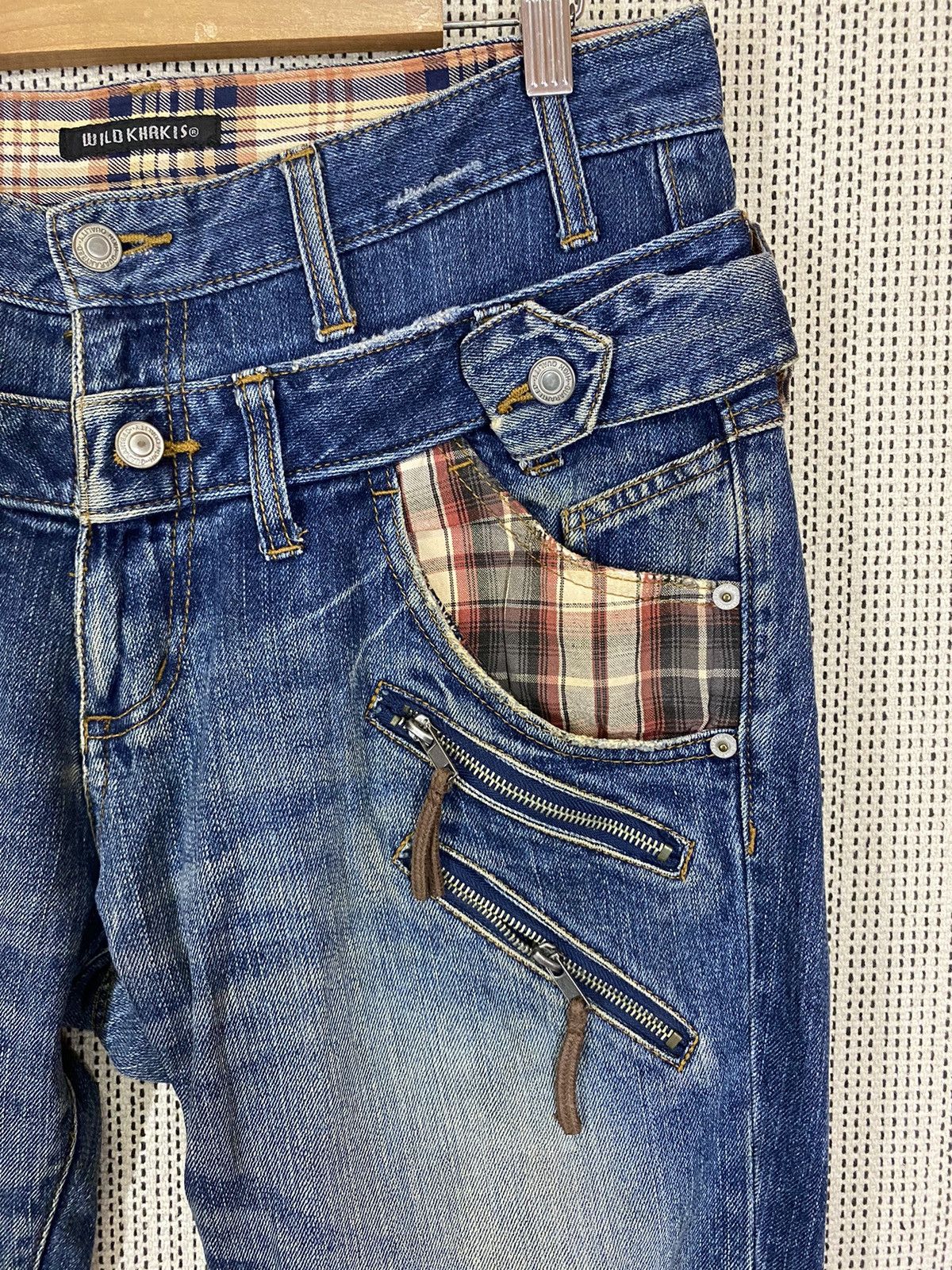 Japanese Brand × Seditionaries 🔥japanase brand🔥Wild khakis double waist denim nice design Size US 34 / EU 50 - 15 Thumbnail