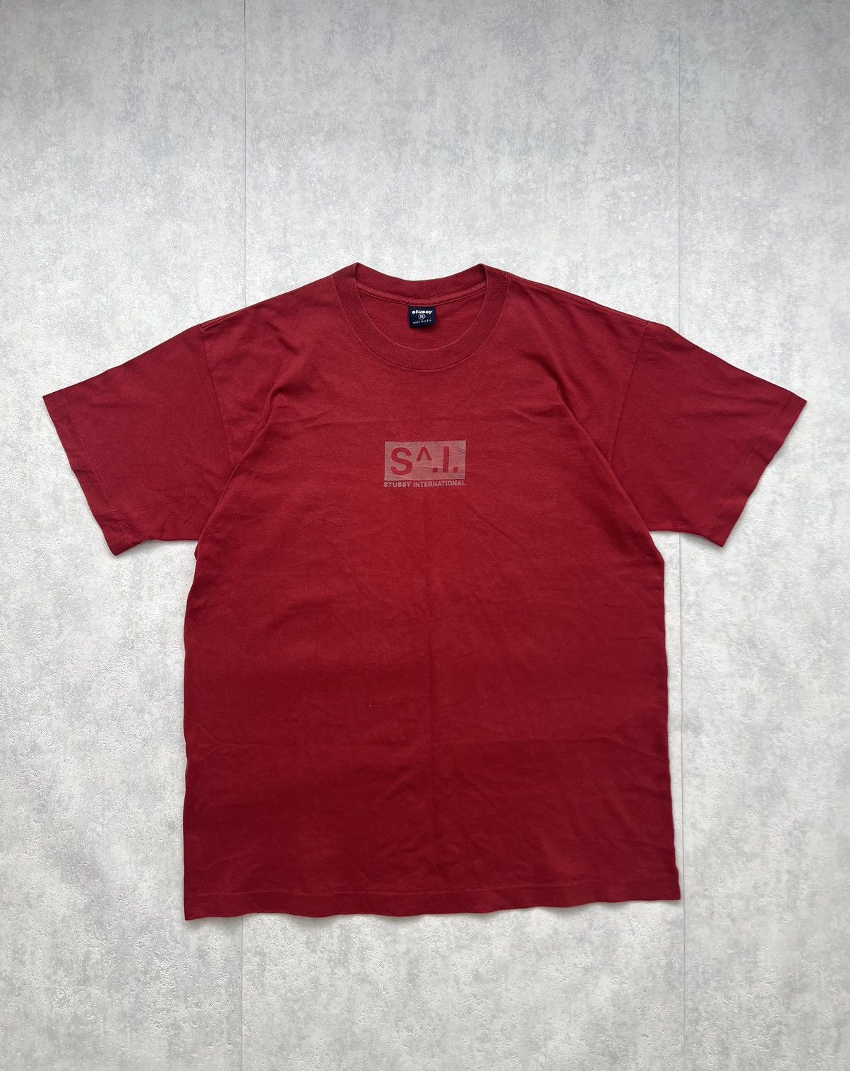 Stussy 00's STUSSY INTERNATIONAL LOGO VERY RARE Y2K TEE VINTAGE Size US XL / EU 56 / 4 - 1 Thumbnail
