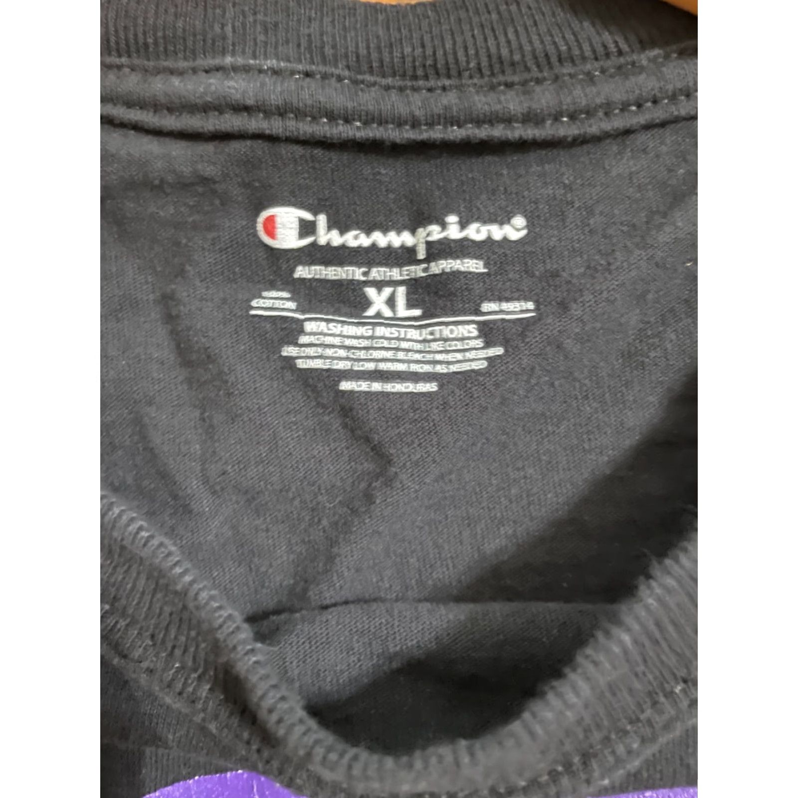 Champion Champion T-Shirt XL Black One Love University Horned Frogs Men Size US XL / EU 56 / 4 - 3 Thumbnail