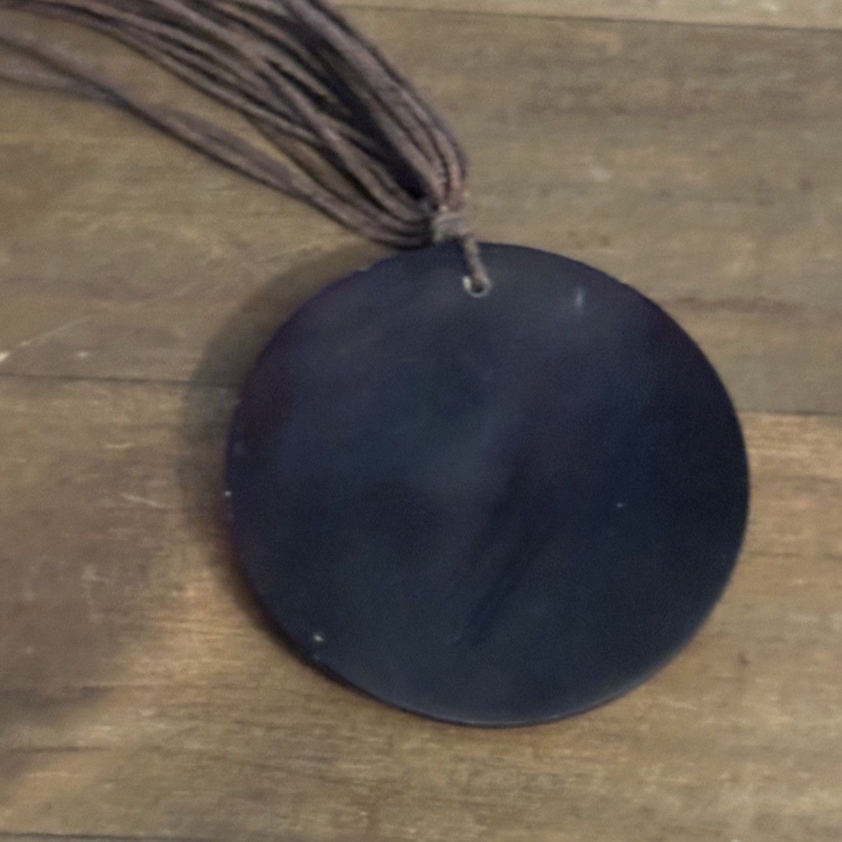 Vintage Vintage multi cord mother of pearl pendant necklace Size ONE SIZE - 5 Thumbnail