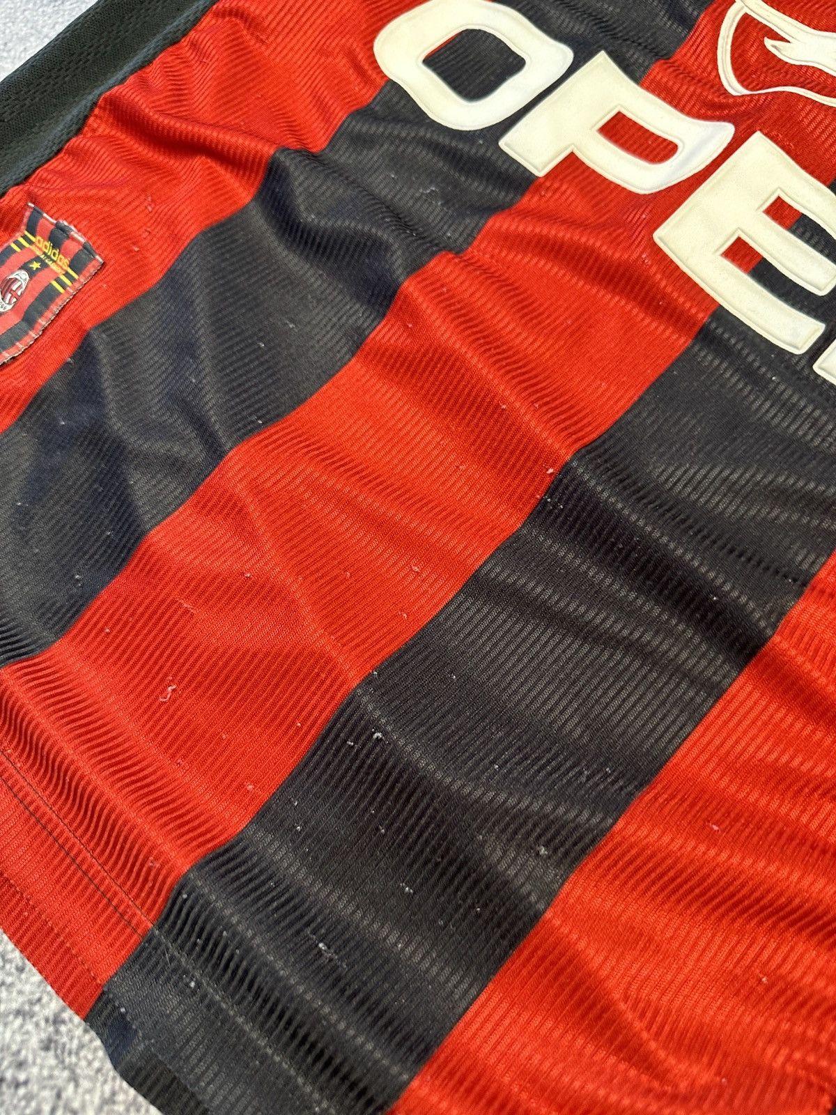 Adidas × Vintage Vintage Adidas Milan Soccer Jersey Blokecore Rare Style S Size US S / EU 44-46 / 1 - 4 Thumbnail