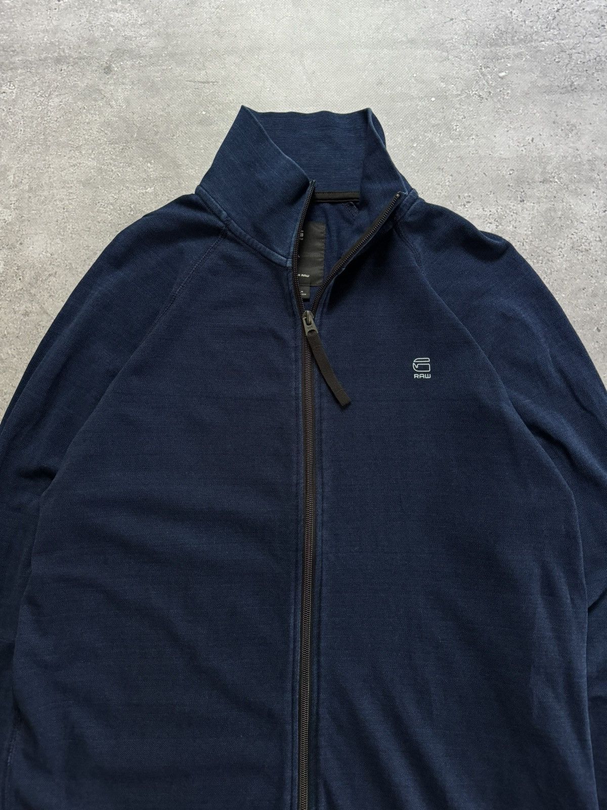 G-Star G-Star RAW Jirgi Zip Navy Long Sleeve Size US L / EU 52-54 / 3 - 3 Thumbnail